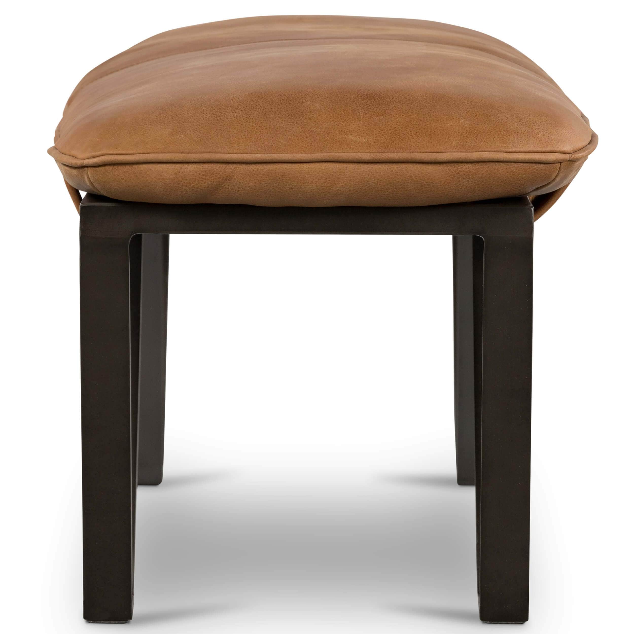 Darrow Bench, Palermo Cognac by Four Hands - Image 3