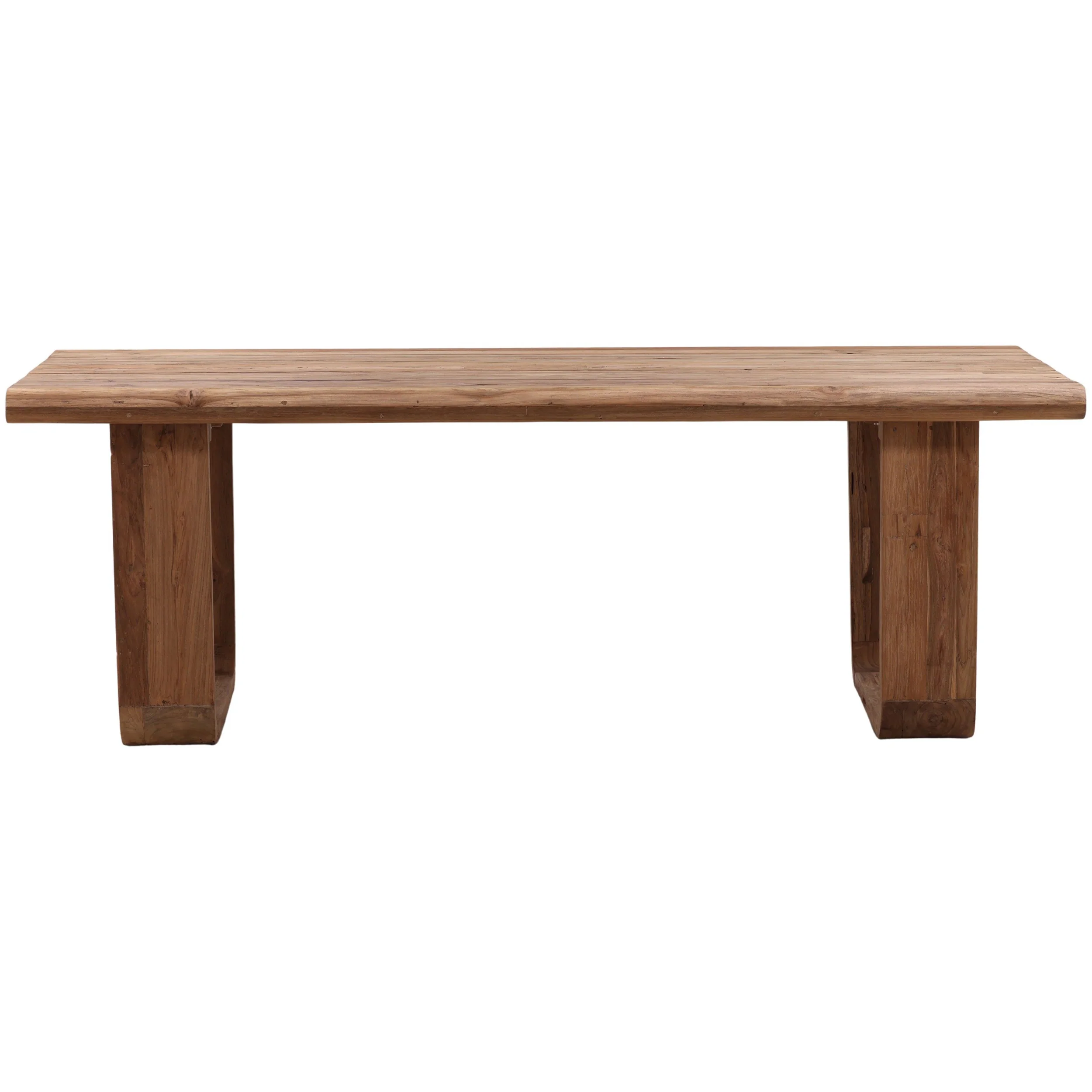 Daven Outdoor Dining Table, Natural - Image 2