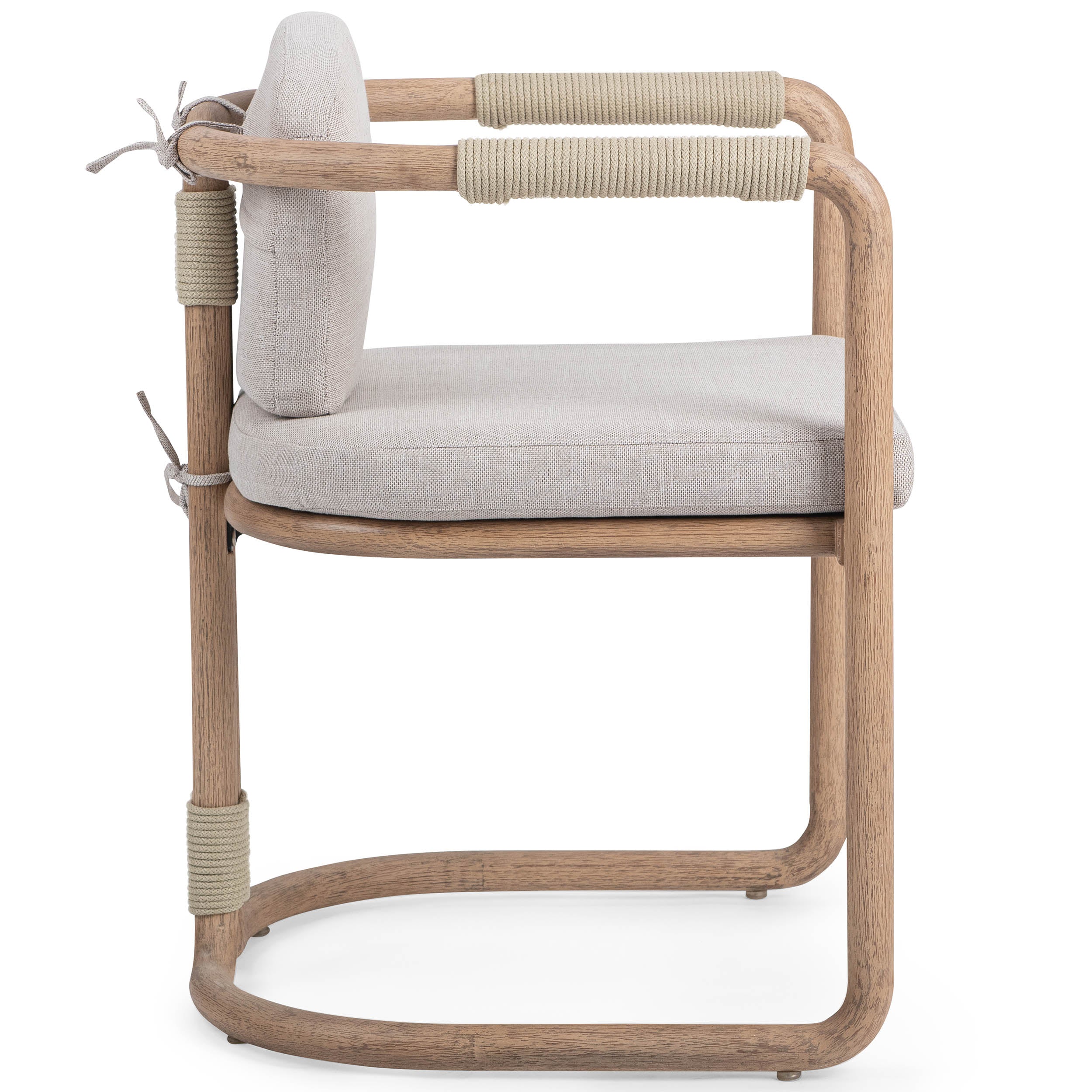 Dawson Outdoor Armchair, Butterscotch - Image 3
