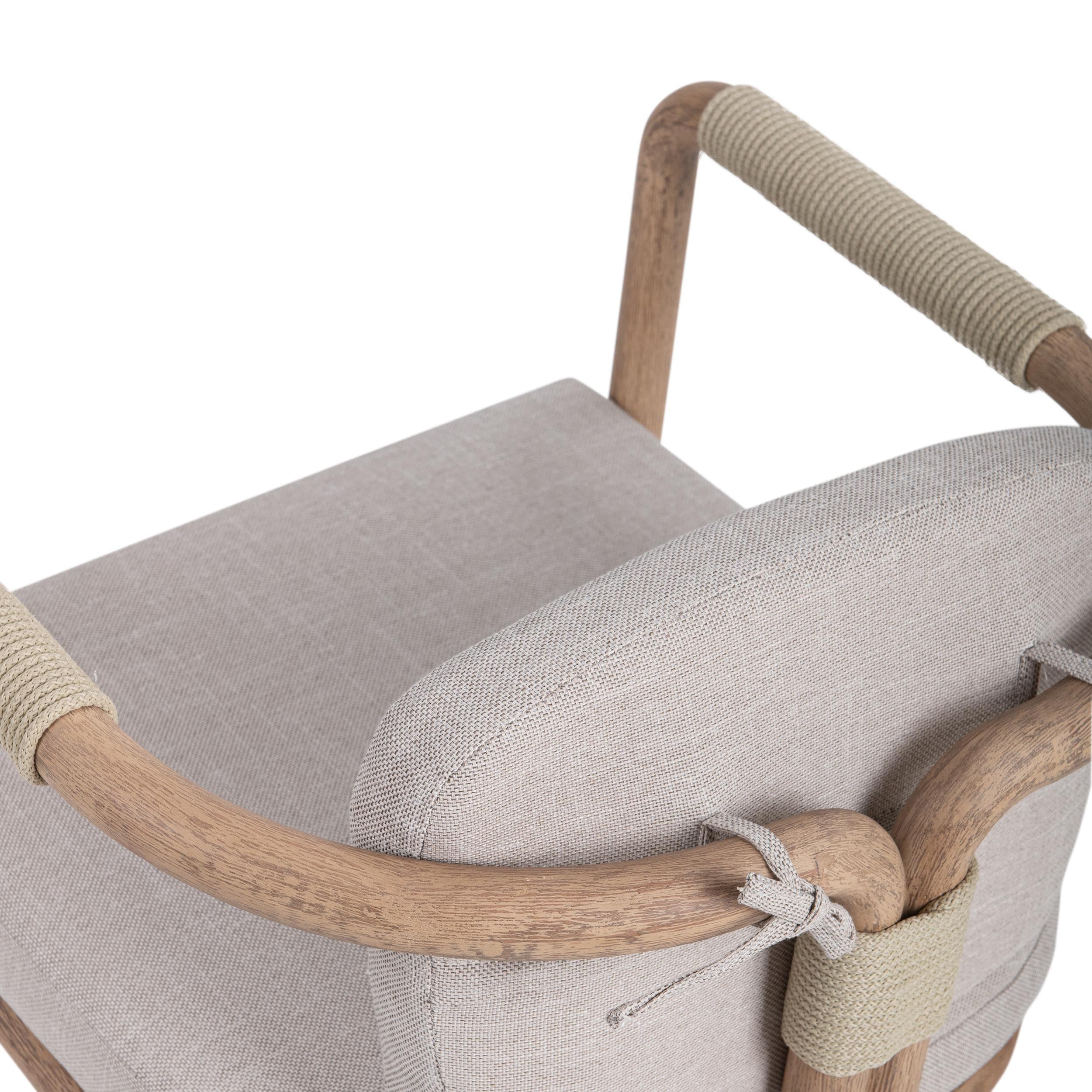 Dawson Outdoor Armchair, Butterscotch - Image 5