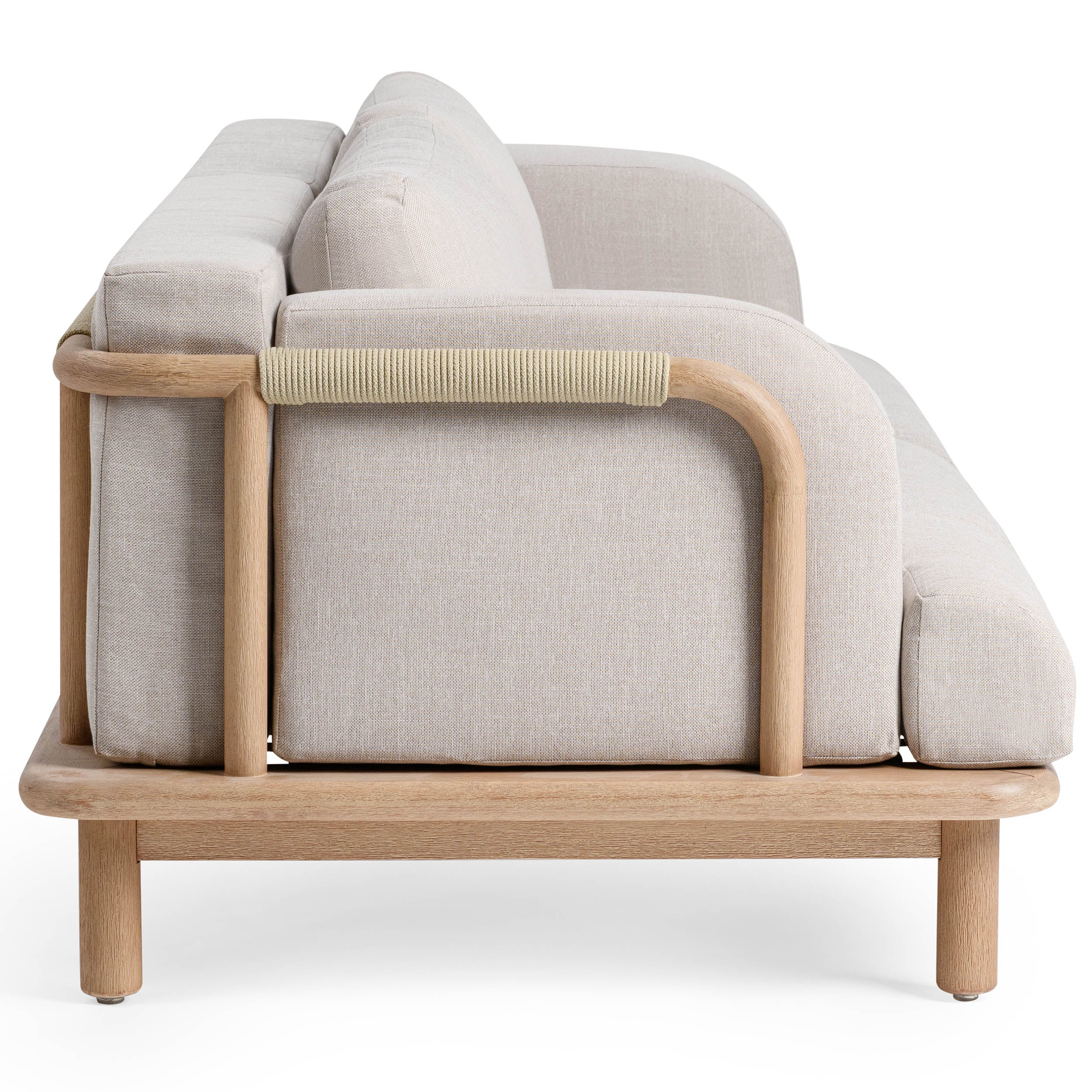 Dawson Outdoor Sofa, Butterscotch - Image 3