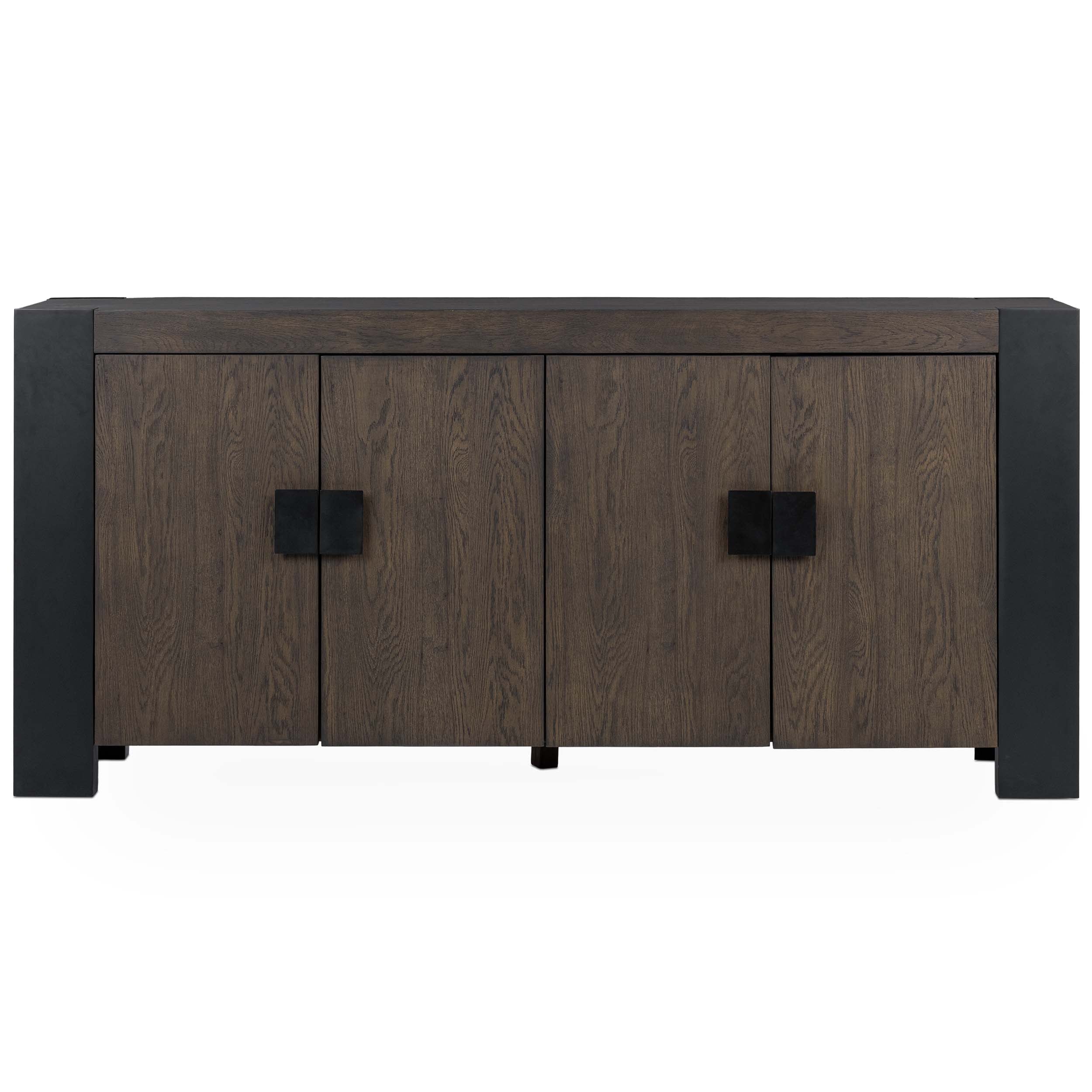 Deaven 4 Door Buffet, Toasted Brown - Image 2