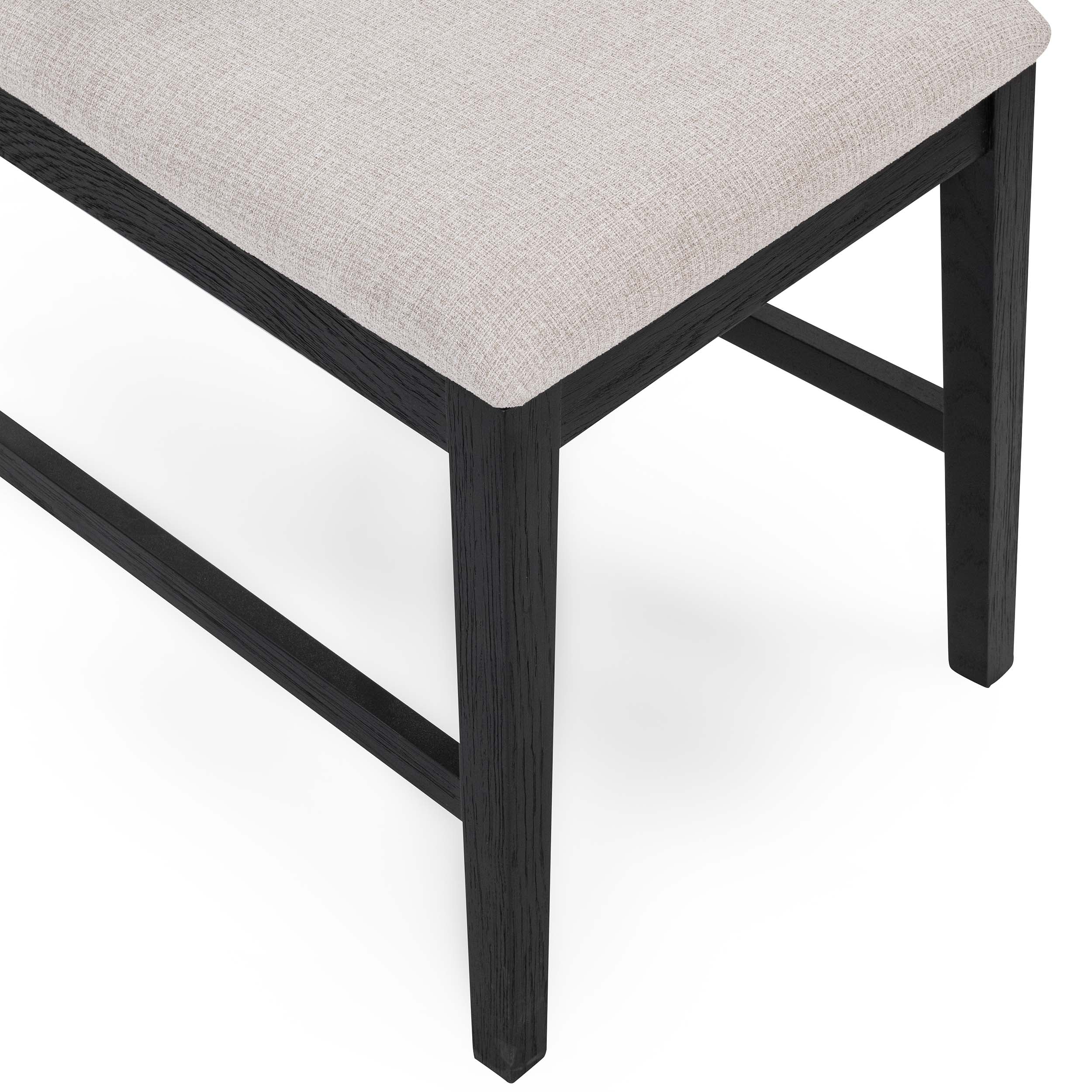 Deaven Dining Chair, Black, Set of 2 - Image 5