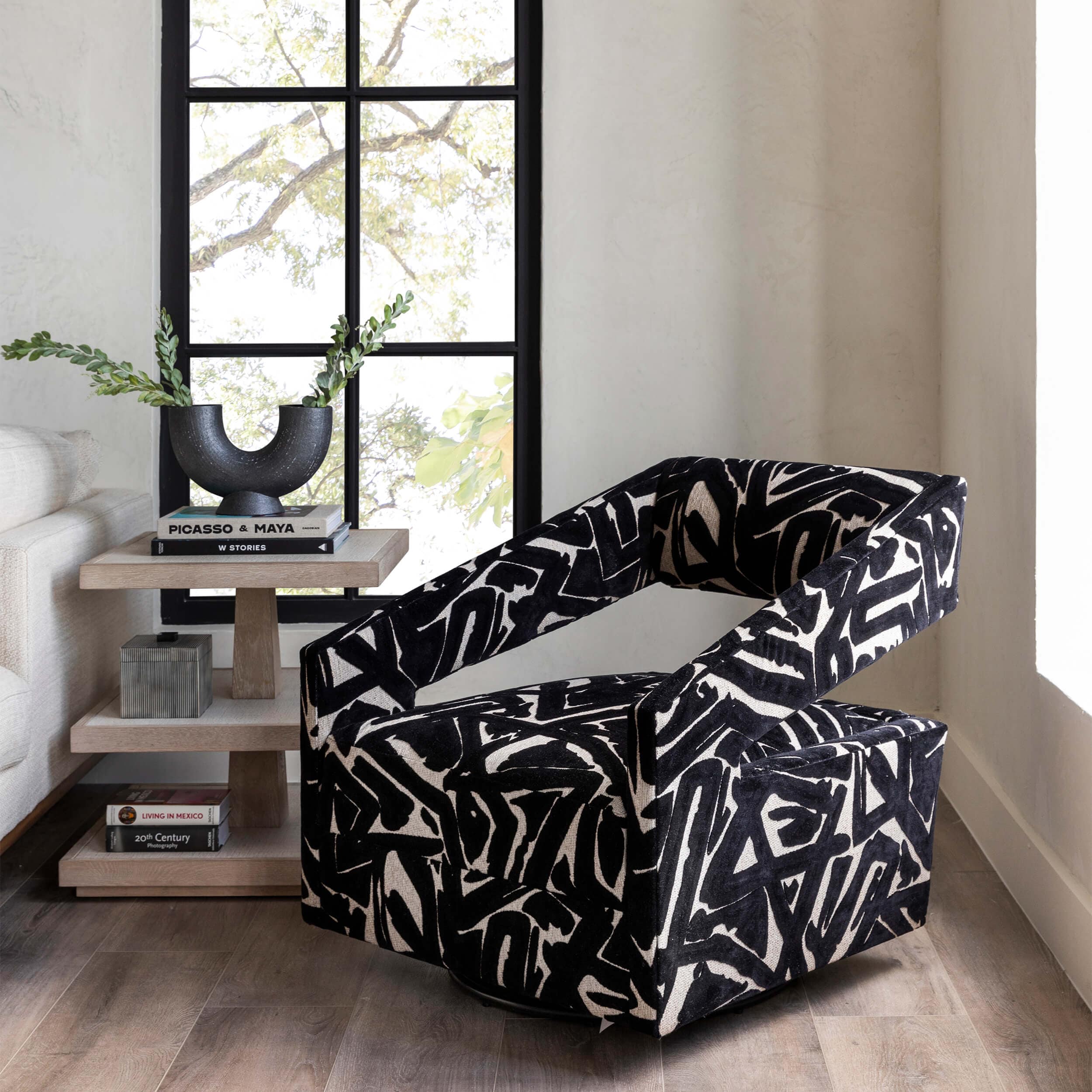 Decker Swivel Chair, ACDC Onyx - Image 6