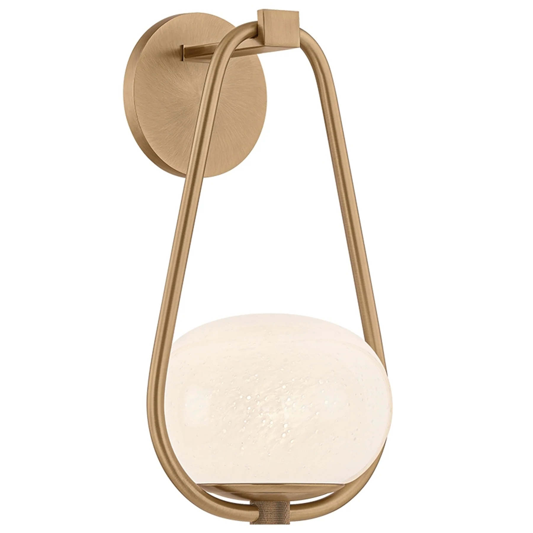 Decker Wall Sconce, Patina Brass