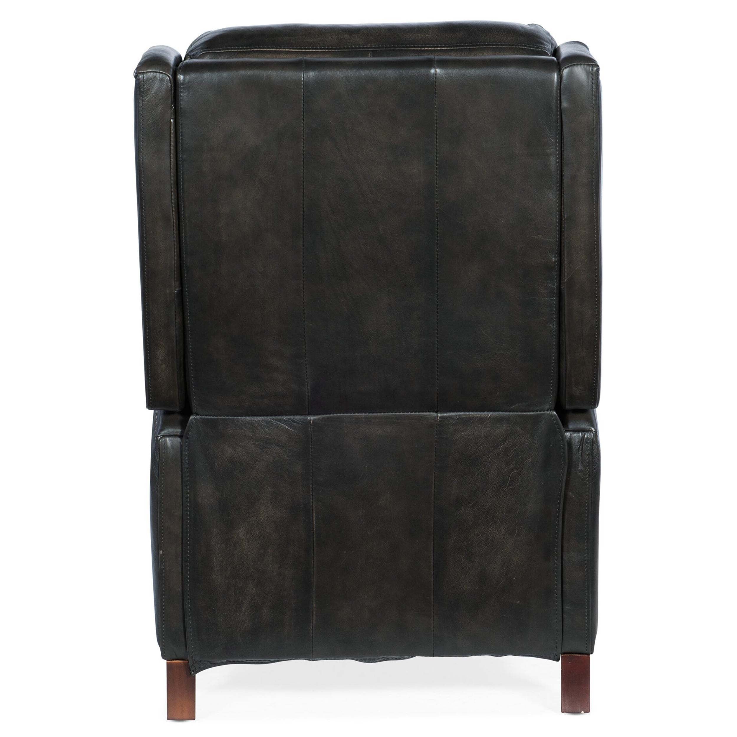 Declan Leather Manual Push Back Recliner, Brindisi Trinita - Image 3