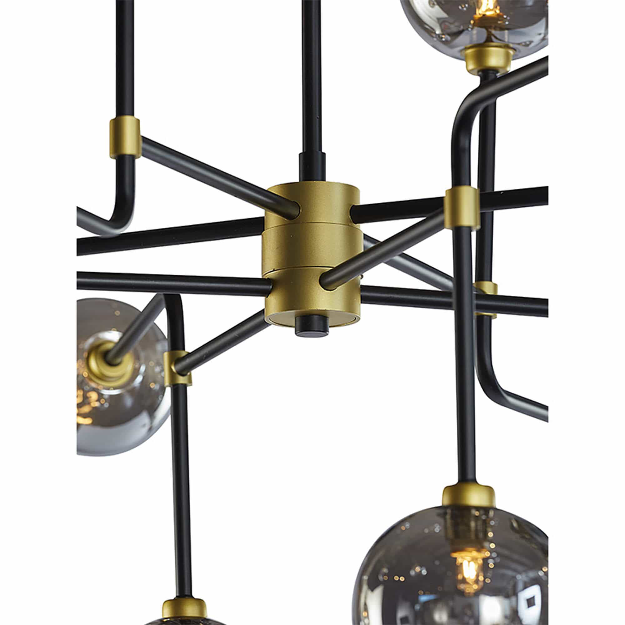 Deimos Large Chandelier, Smoke Grey - Image 5