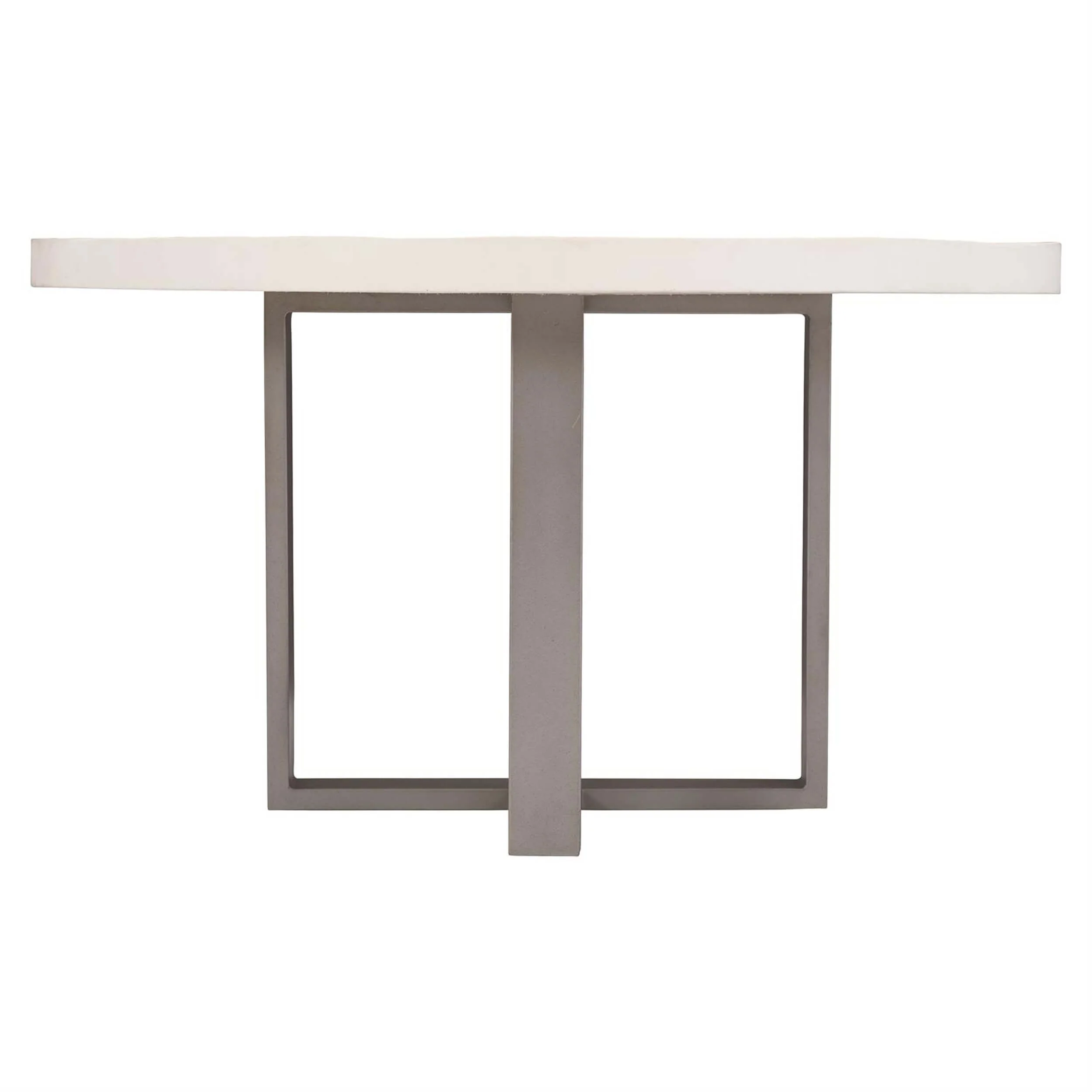 Del Mar Outdoor Dining Table, Bone - Image 2