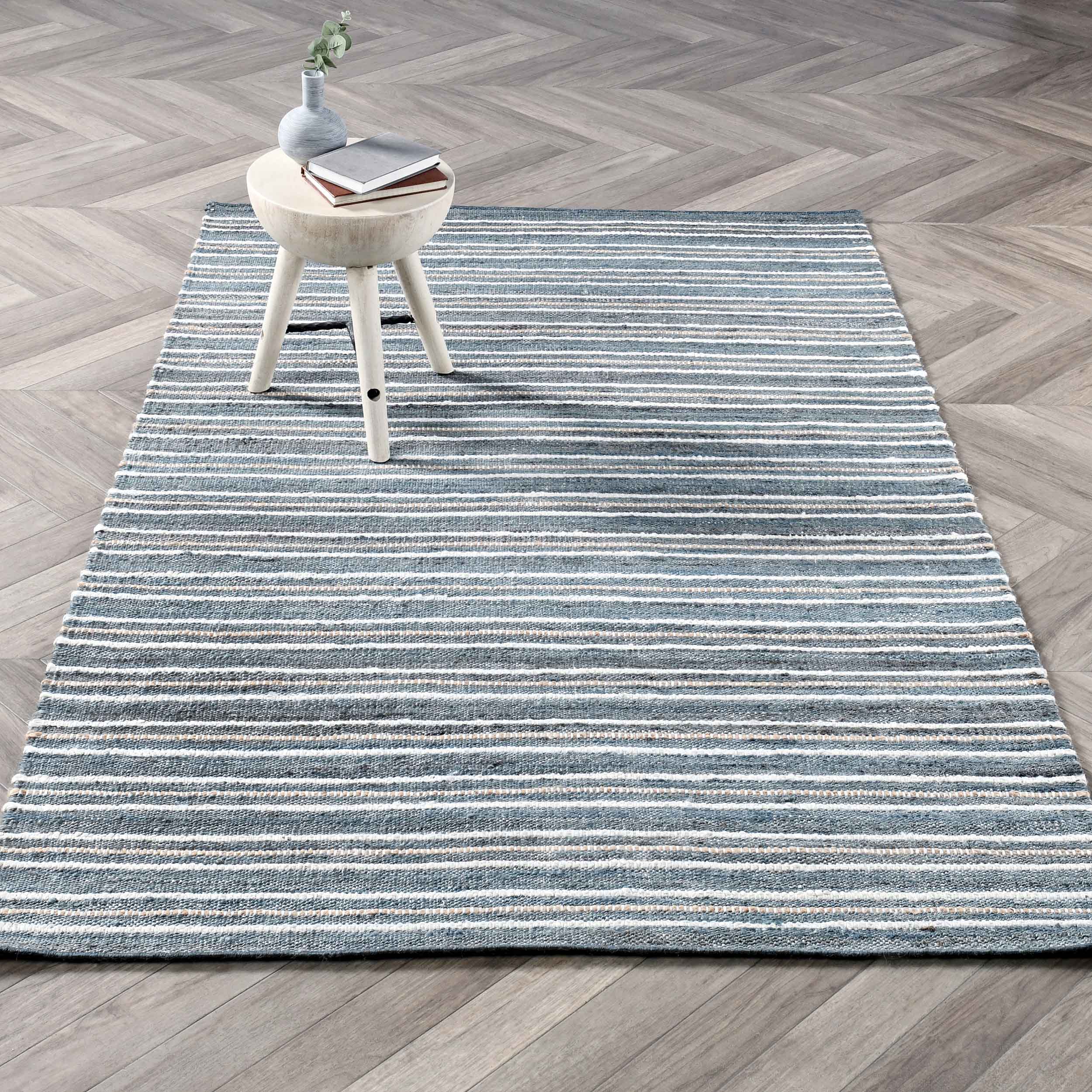 Del Mar Rug, Aqua Blue/Multi - Image 5