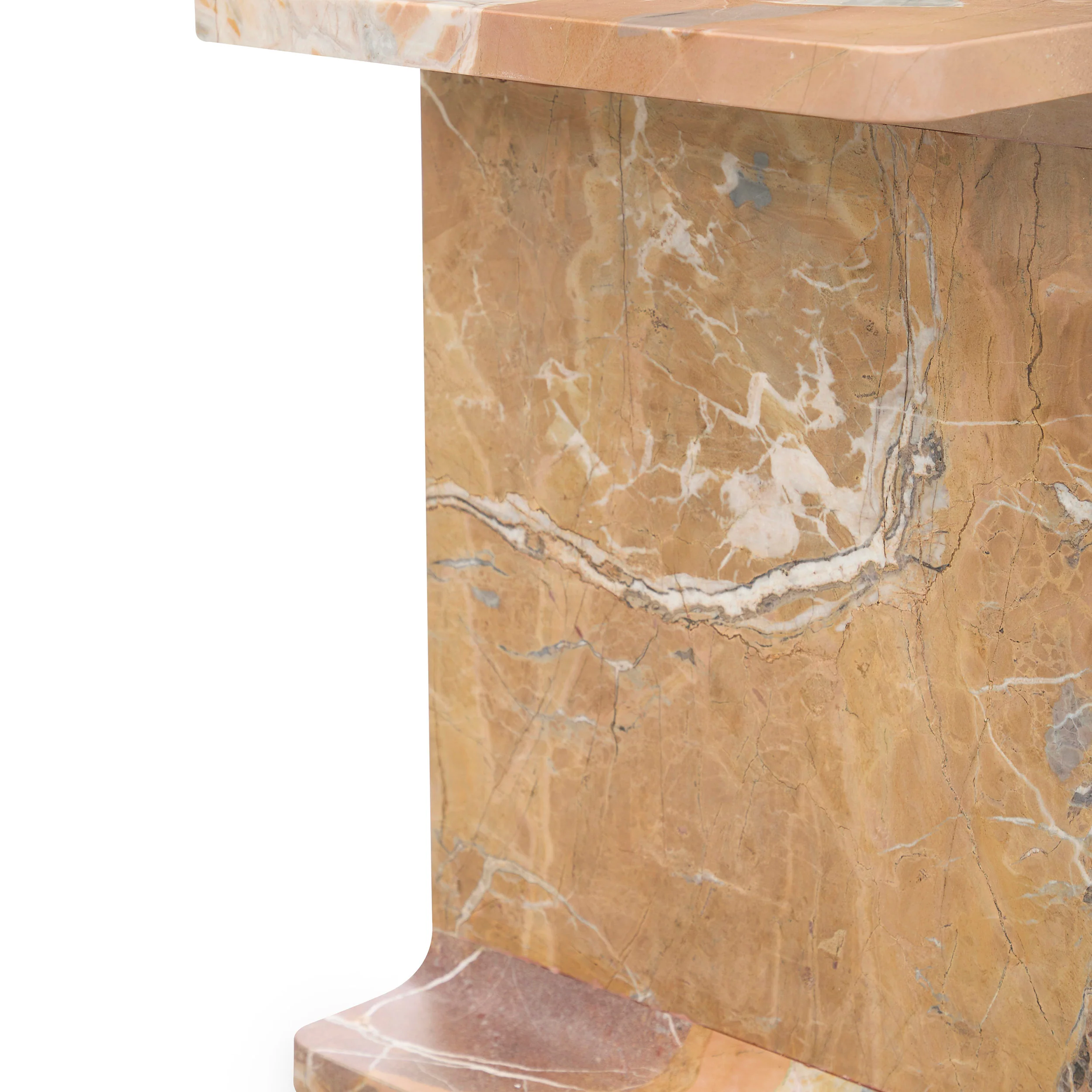 Delaney Rectangle Accent Table, Rusty Brown - Image 5