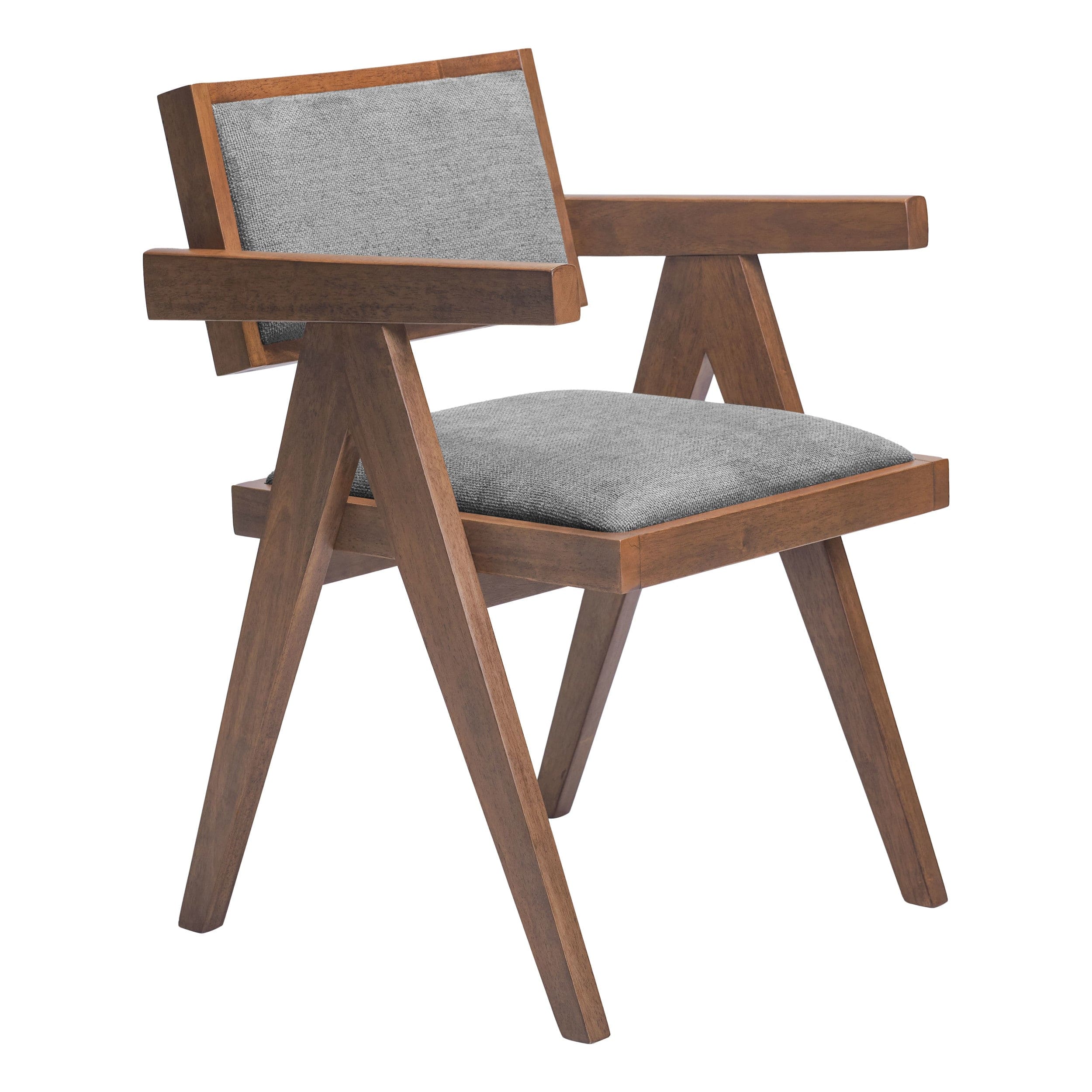Delhi Dining Chair, Gray, Set of 2 - Image 4