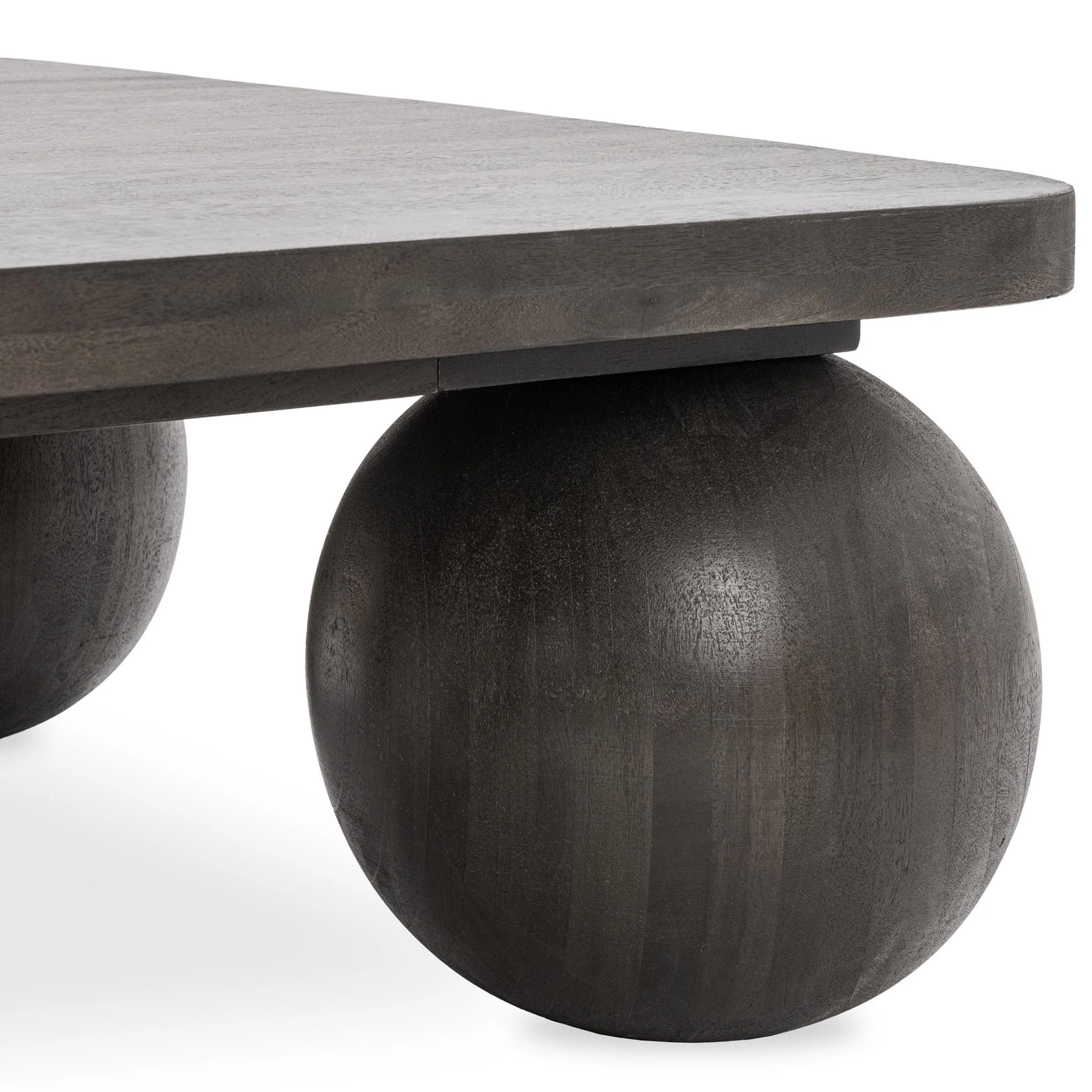 Delyla Coffee Table, Charcoal - Image 4