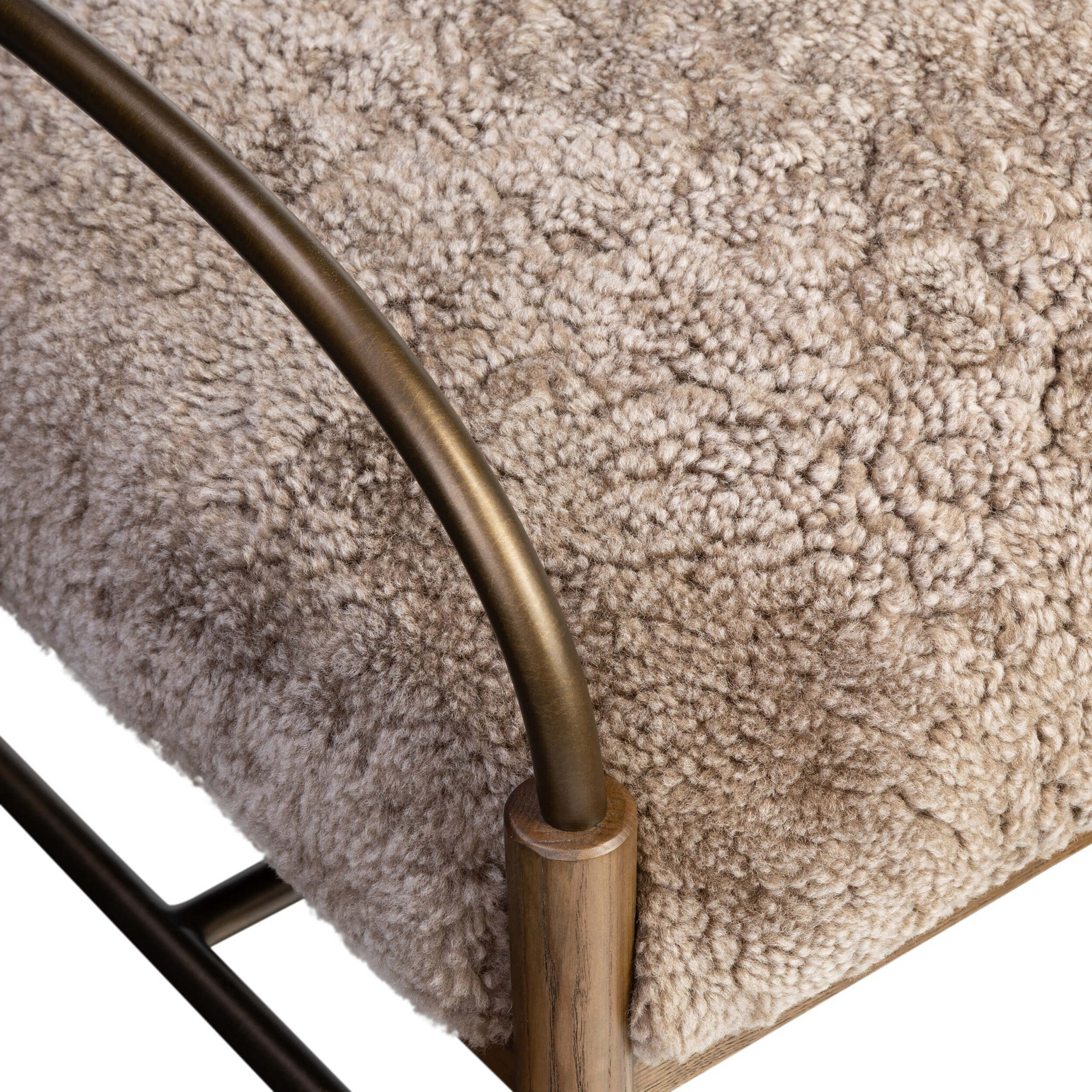 Demi Accent Bench, Beige by Amber Lewis x Four Hands - Image 12