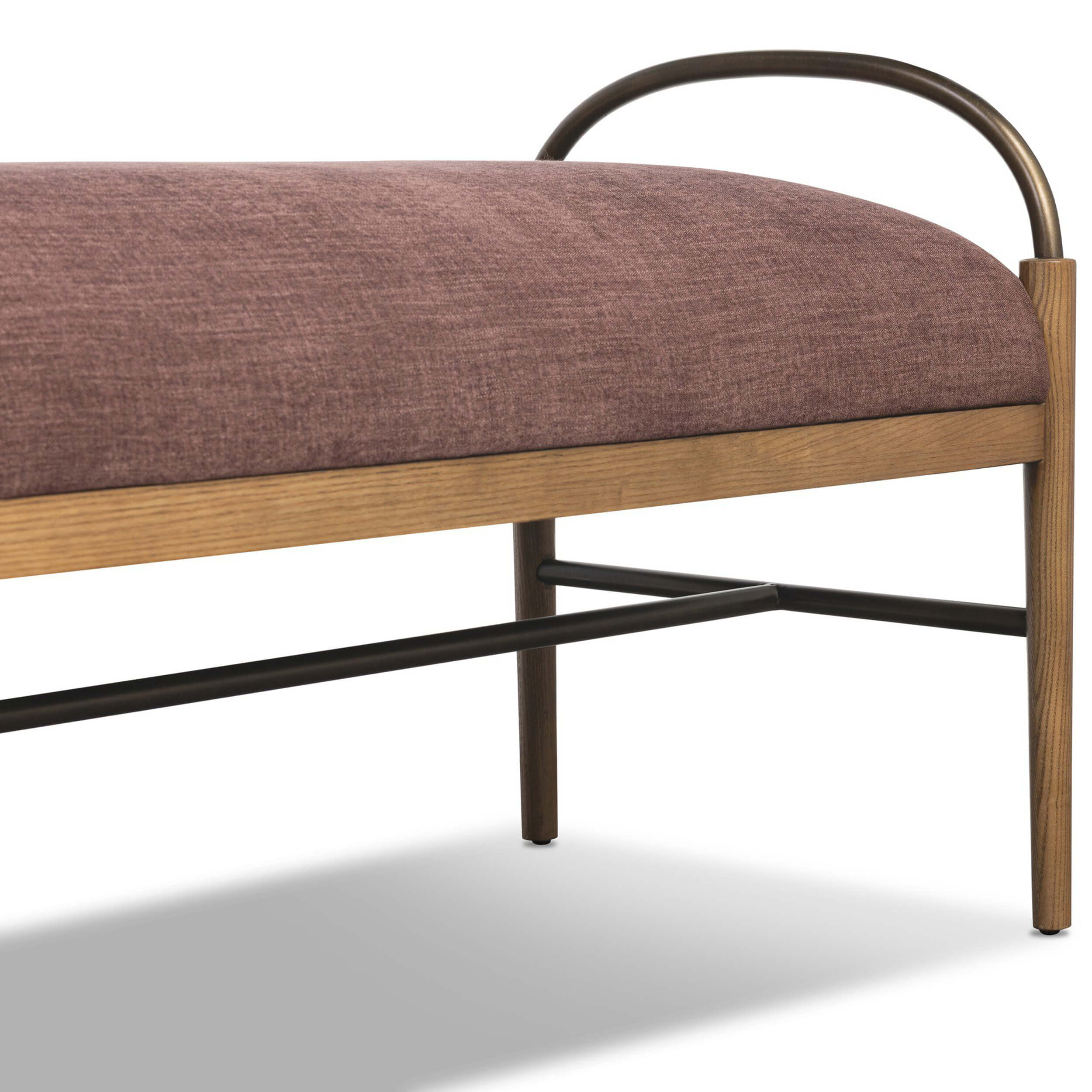 Demi Accent Bench, Laughlin Plum by Amber Lewis x Four Hands - Image 10