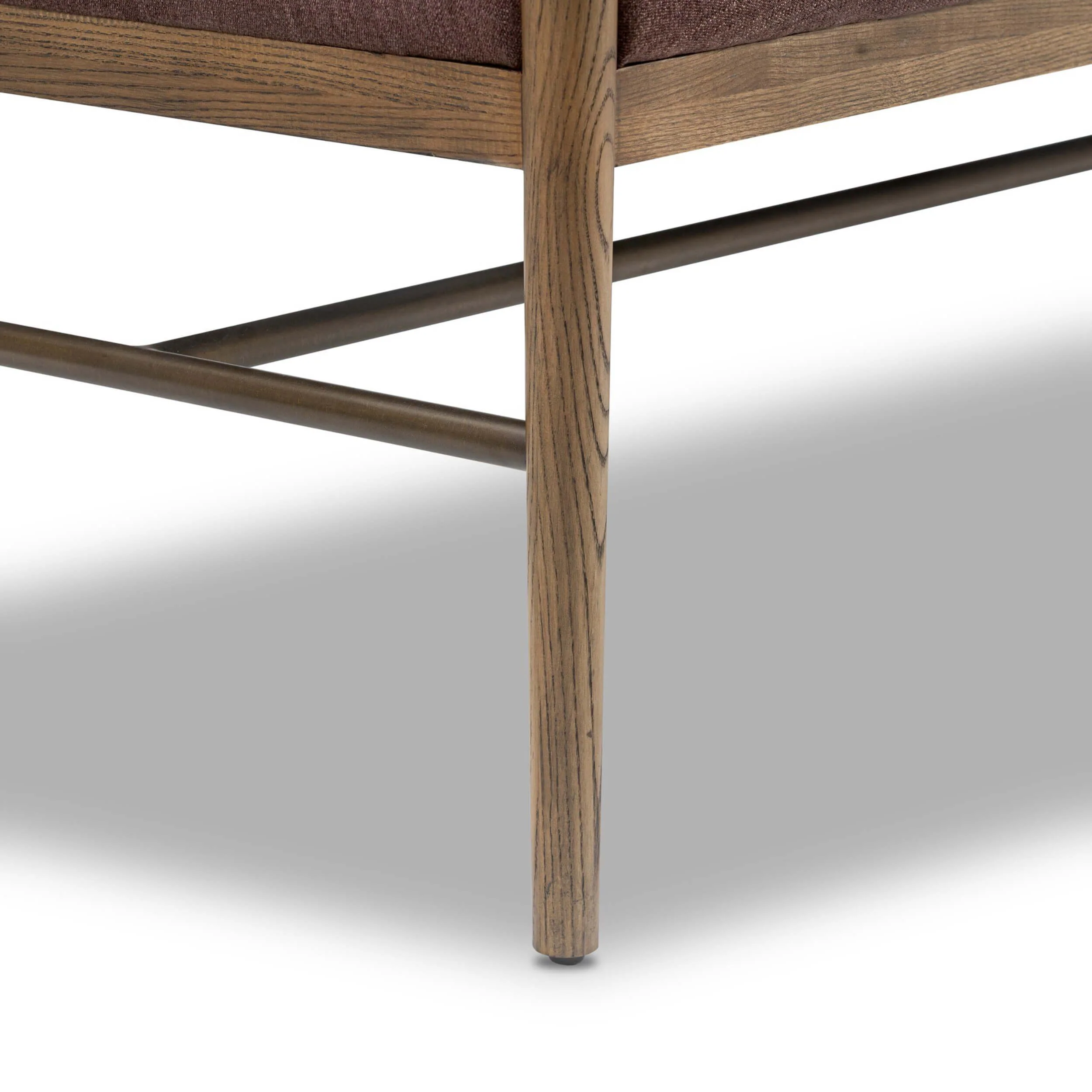 Demi Accent Bench, Laughlin Plum by Amber Lewis x Four Hands - Image 5