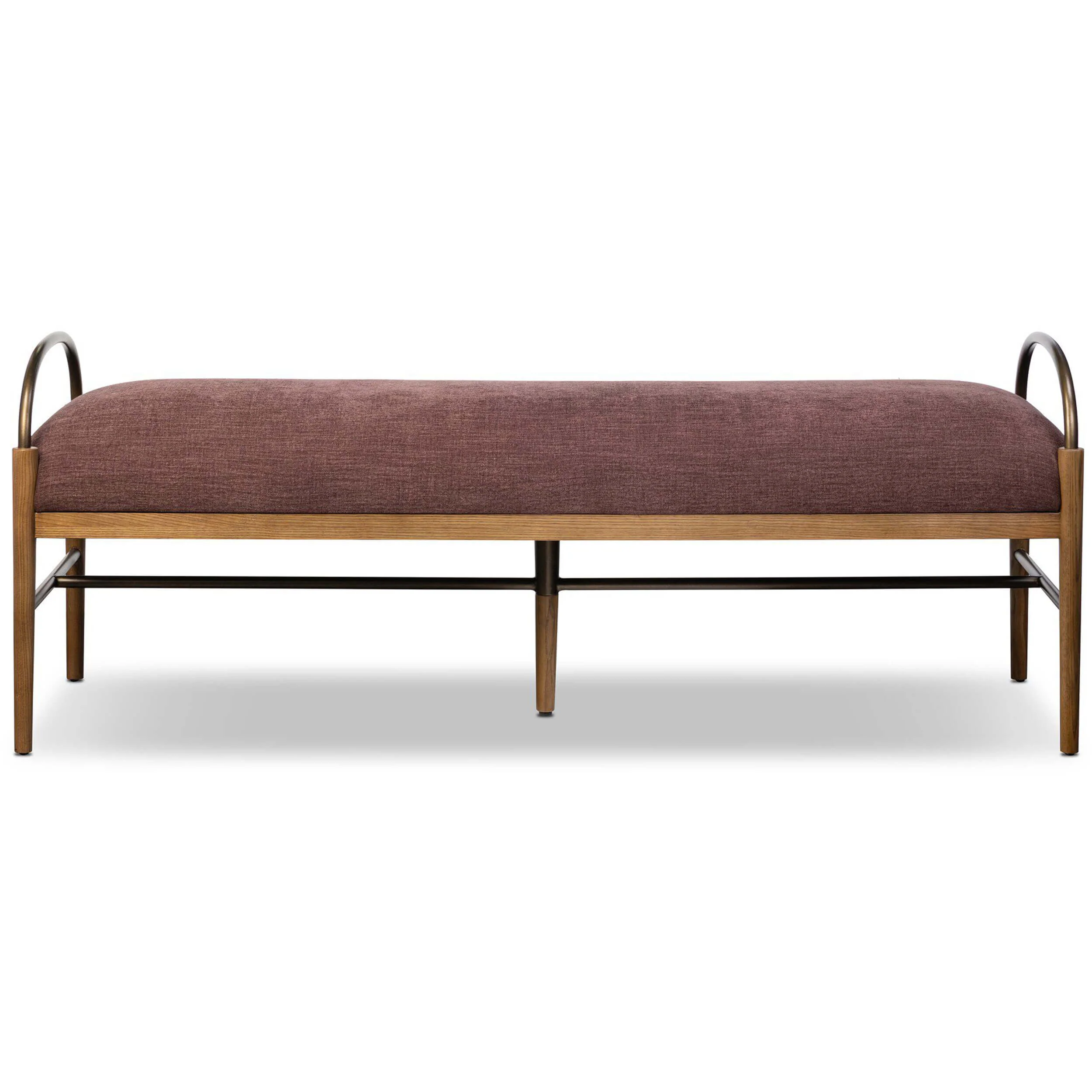 Demi Accent Bench, Laughlin Plum by Amber Lewis x Four Hands - Image 7