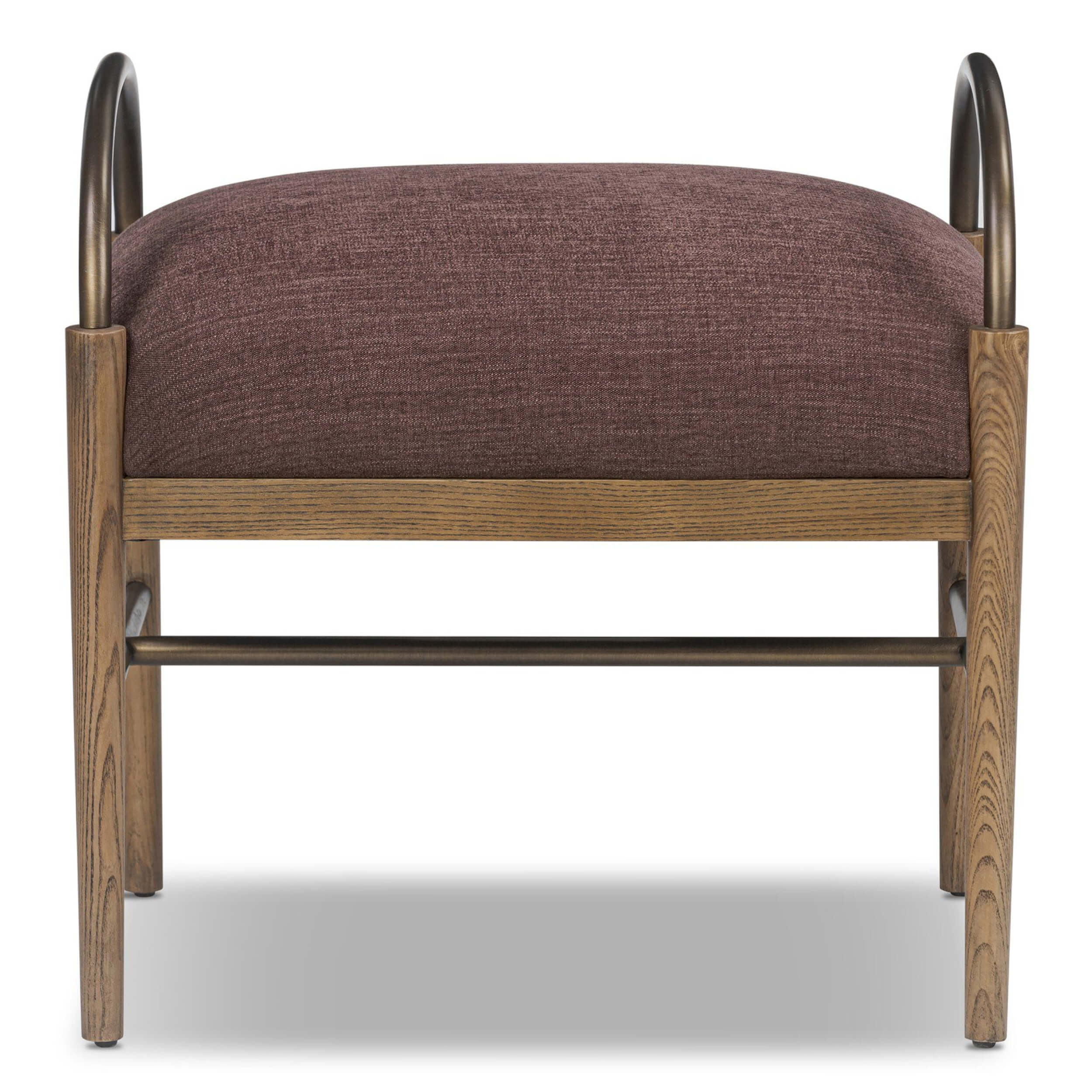 Demi Accent Stool, Laughlin Plum by Amber Lewis x Four Hands - Image 2
