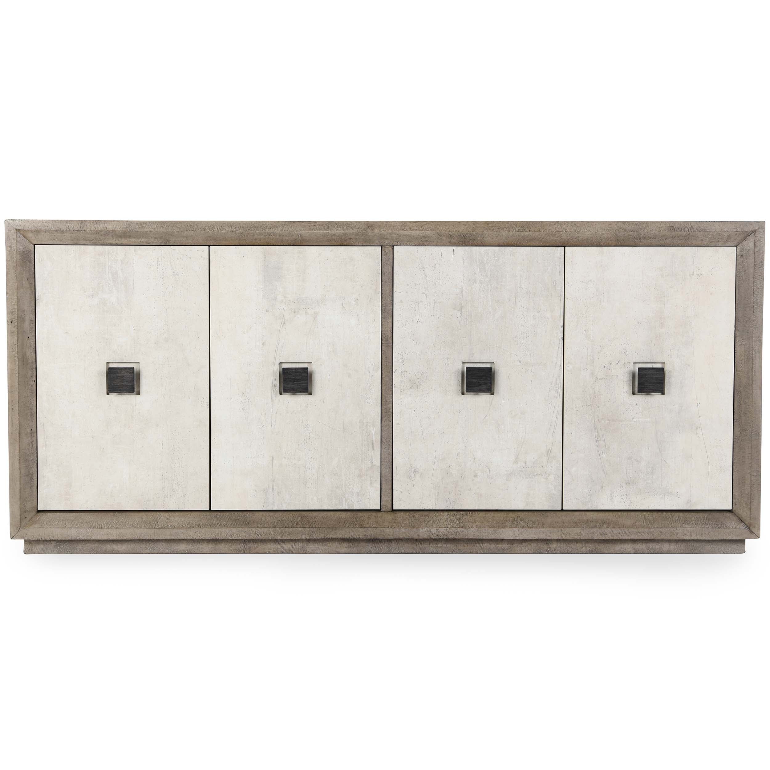 Denver Cabinet, Distressed Gray/Antique White - Image 2