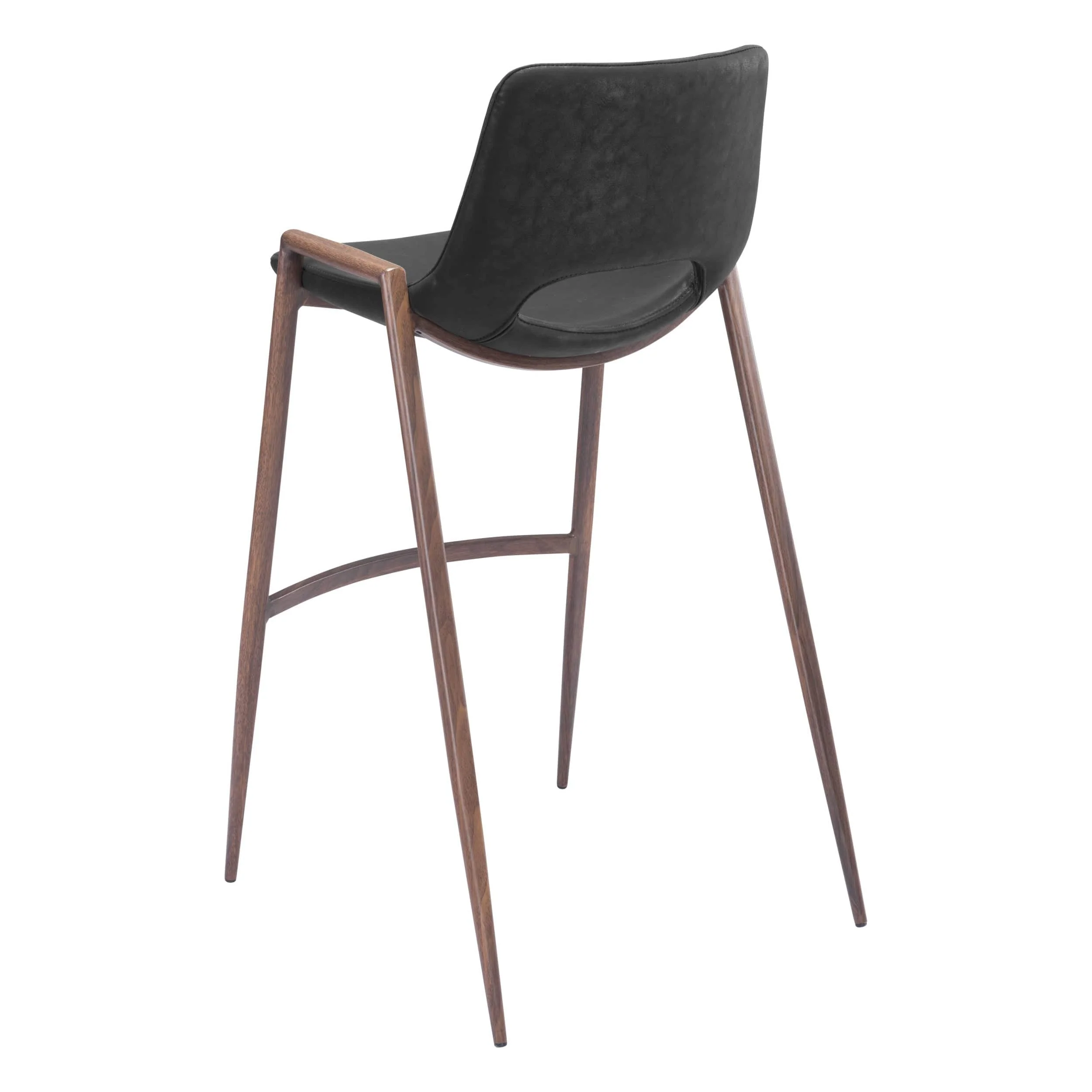 Desi Bar Stool, Black, Set of 2 - Image 4
