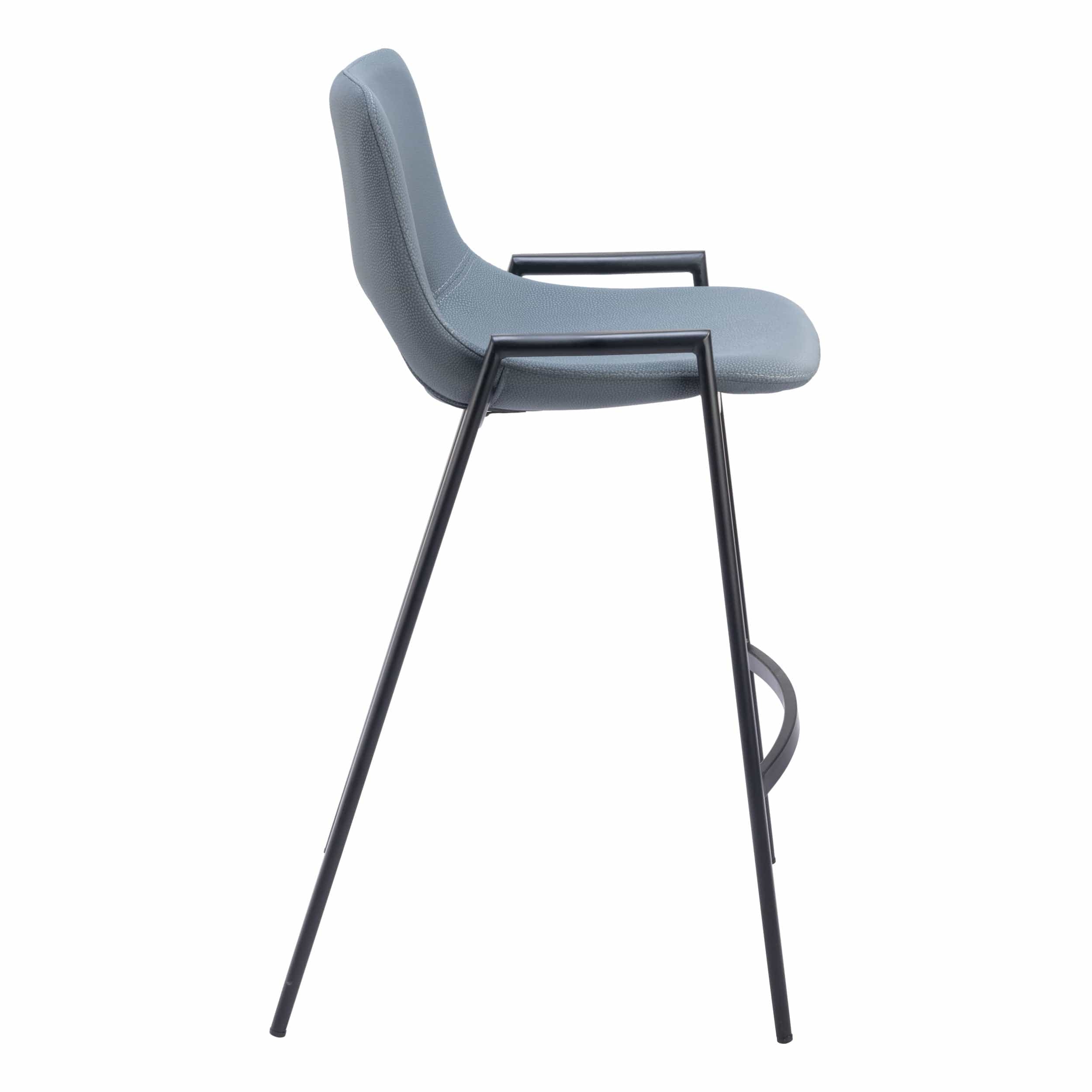 Desi Counter Stool, Azure Gray, Set of 2 - Image 2