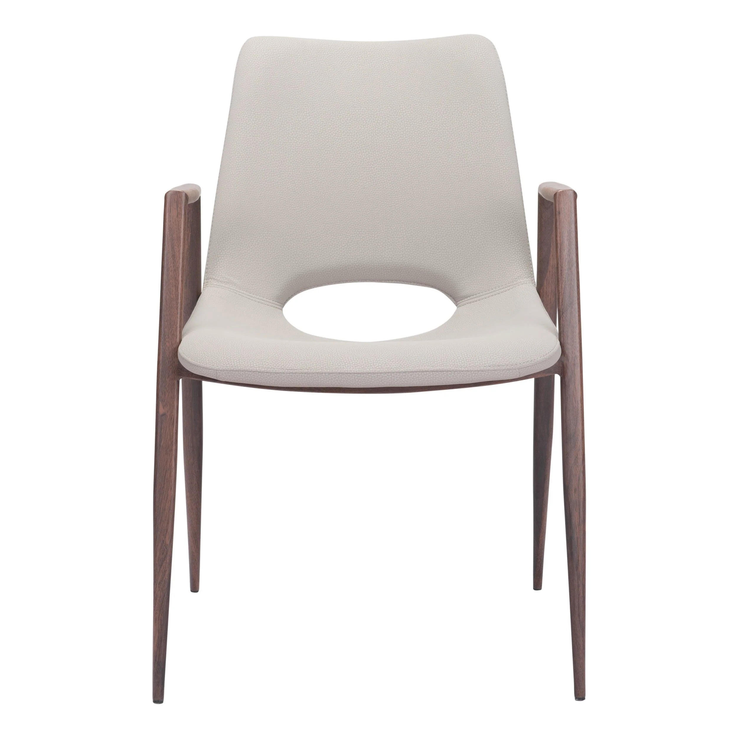 Desi Dining Chair, Beige, Set of 2 - Image 3