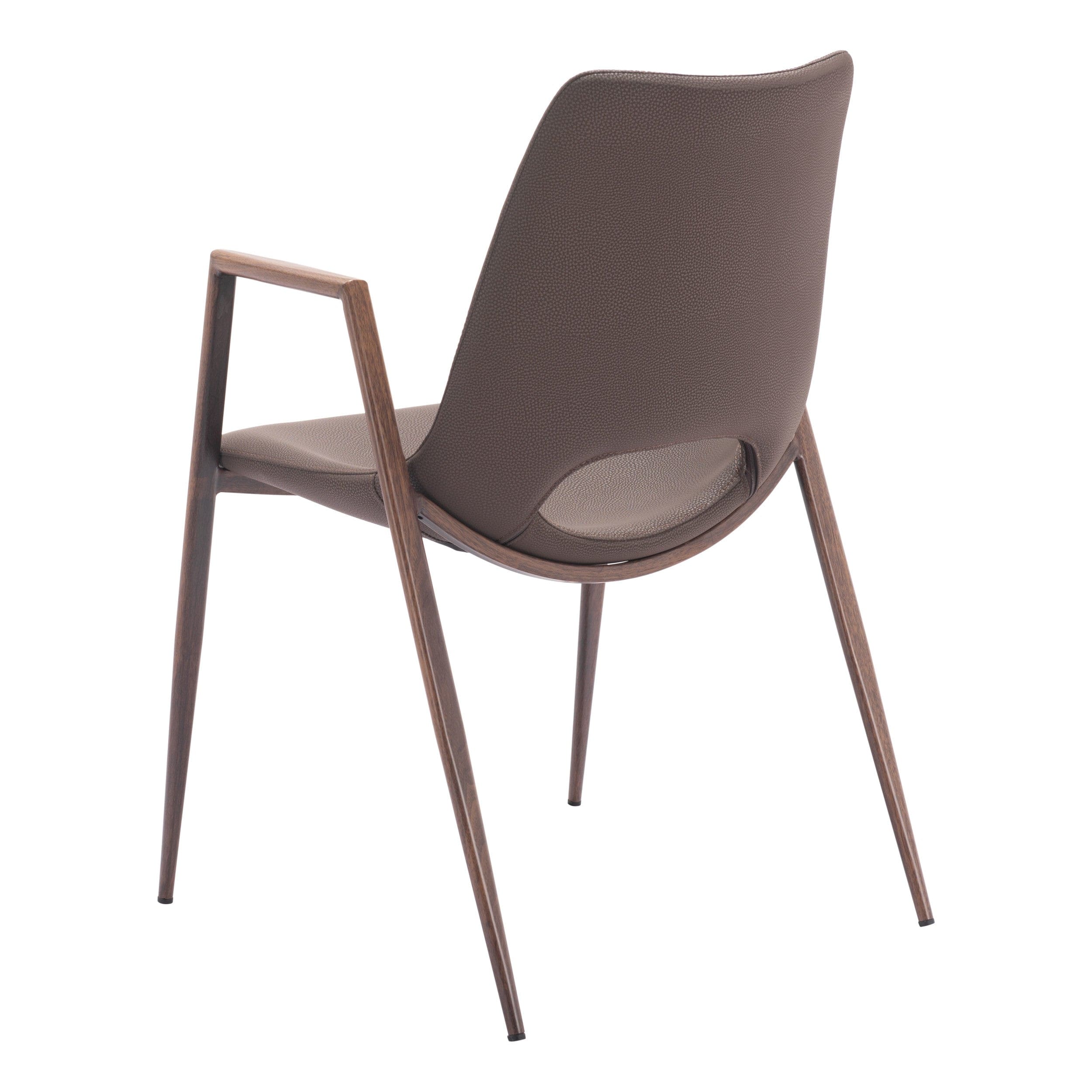 Desi Dining Chair, Brown, Set of 2 - Image 3