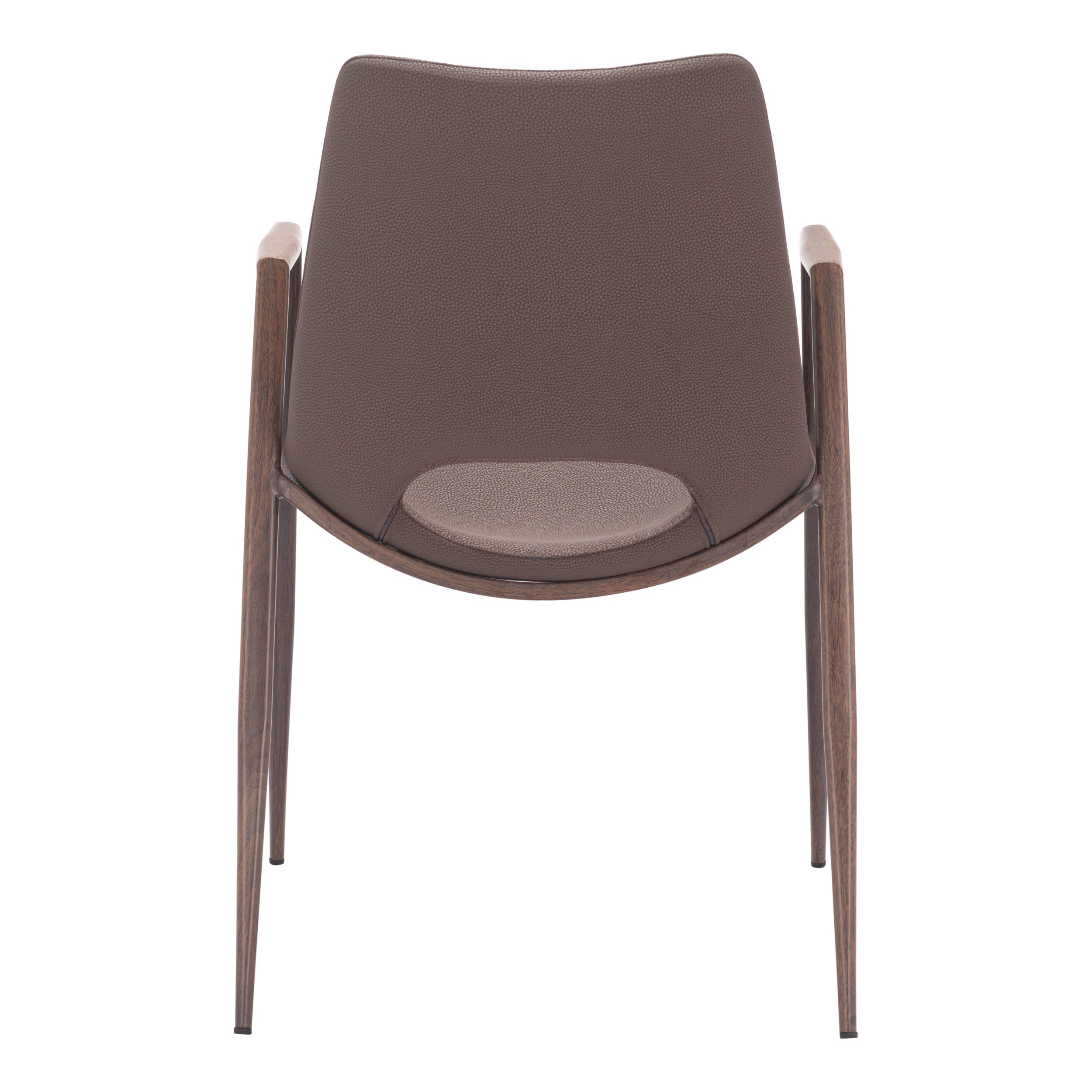 Desi Dining Chair, Brown, Set of 2 - Image 4