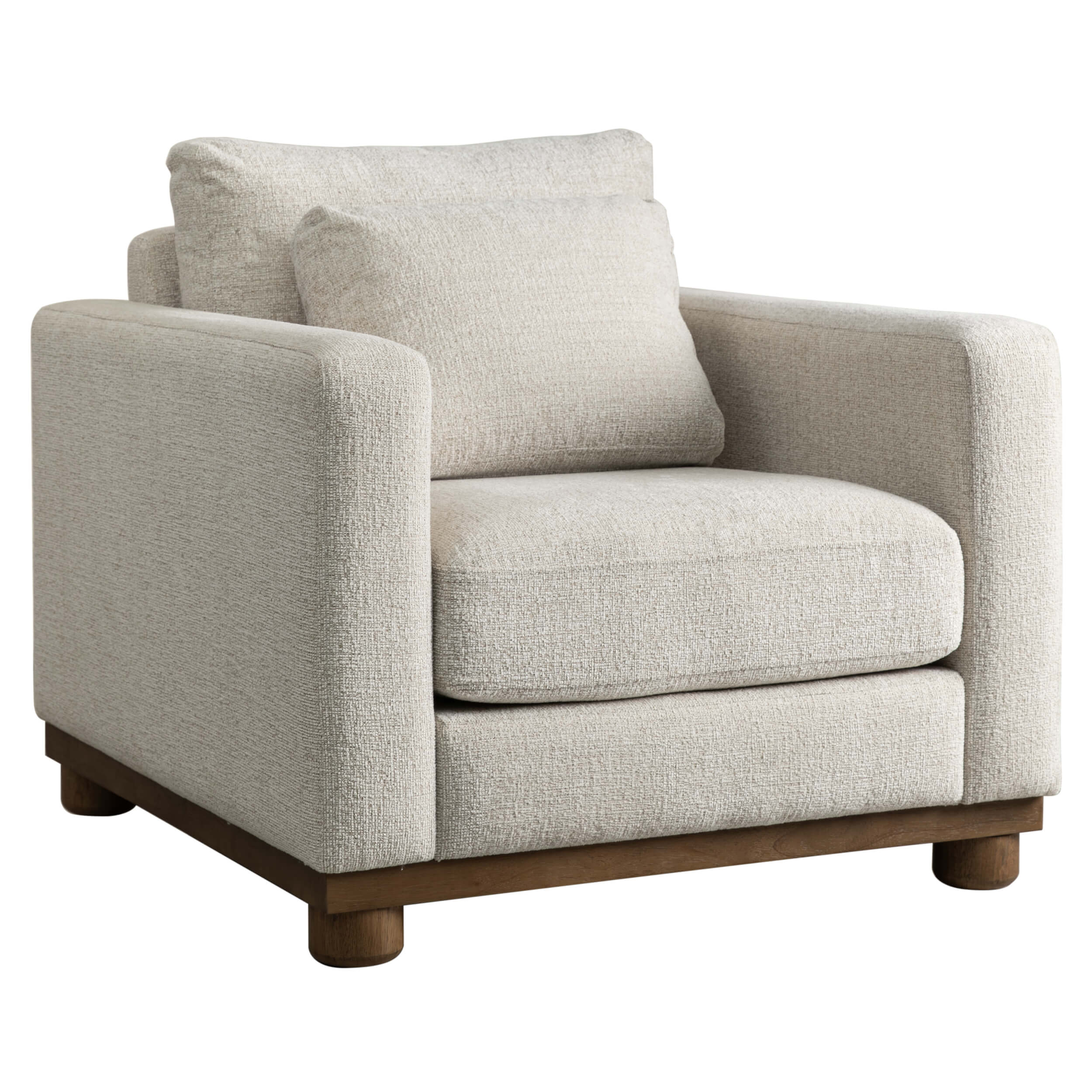 Destin Chair, Creamy Clay
