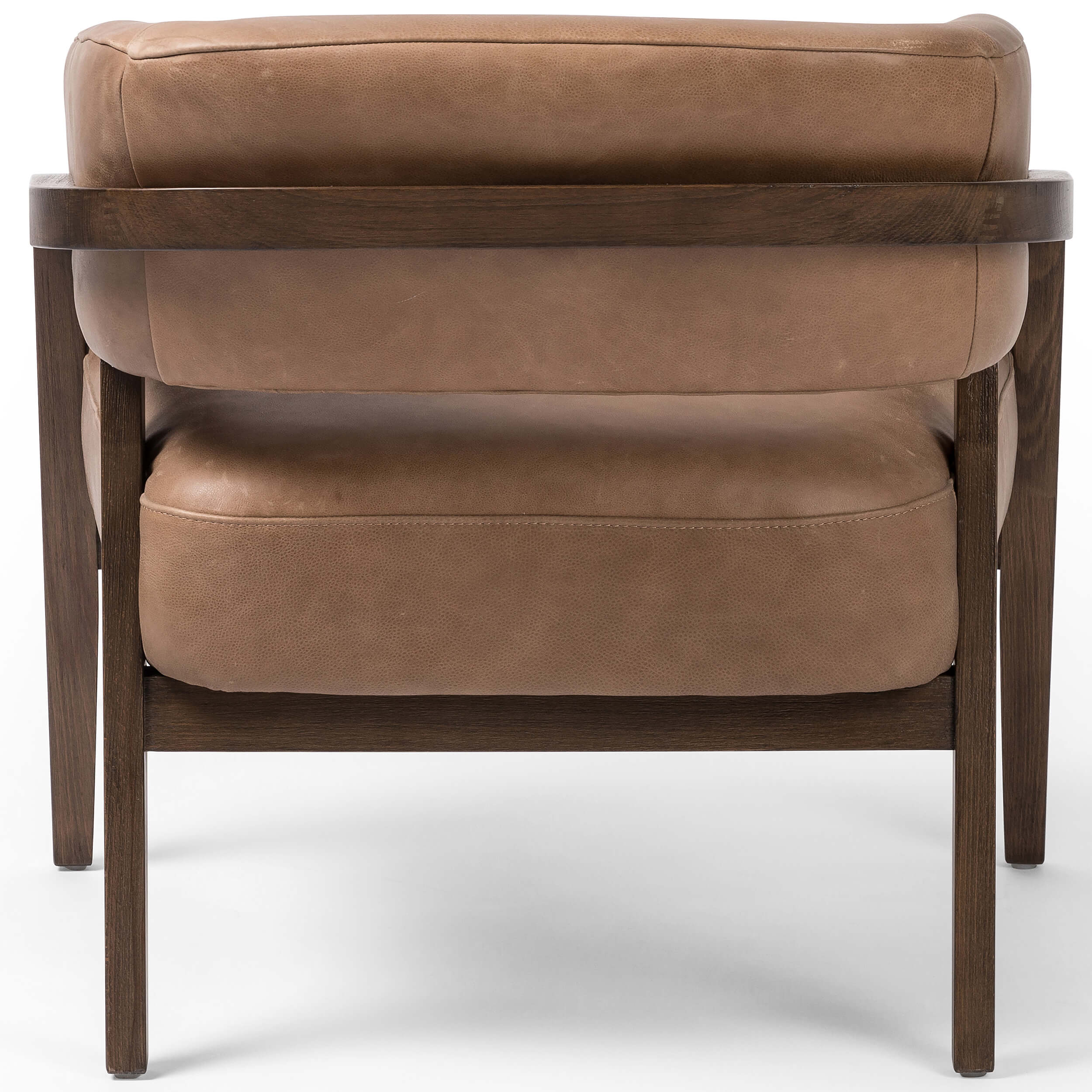 Dexter Leather Chair, Palermo Drift by Four Hands - Image 4