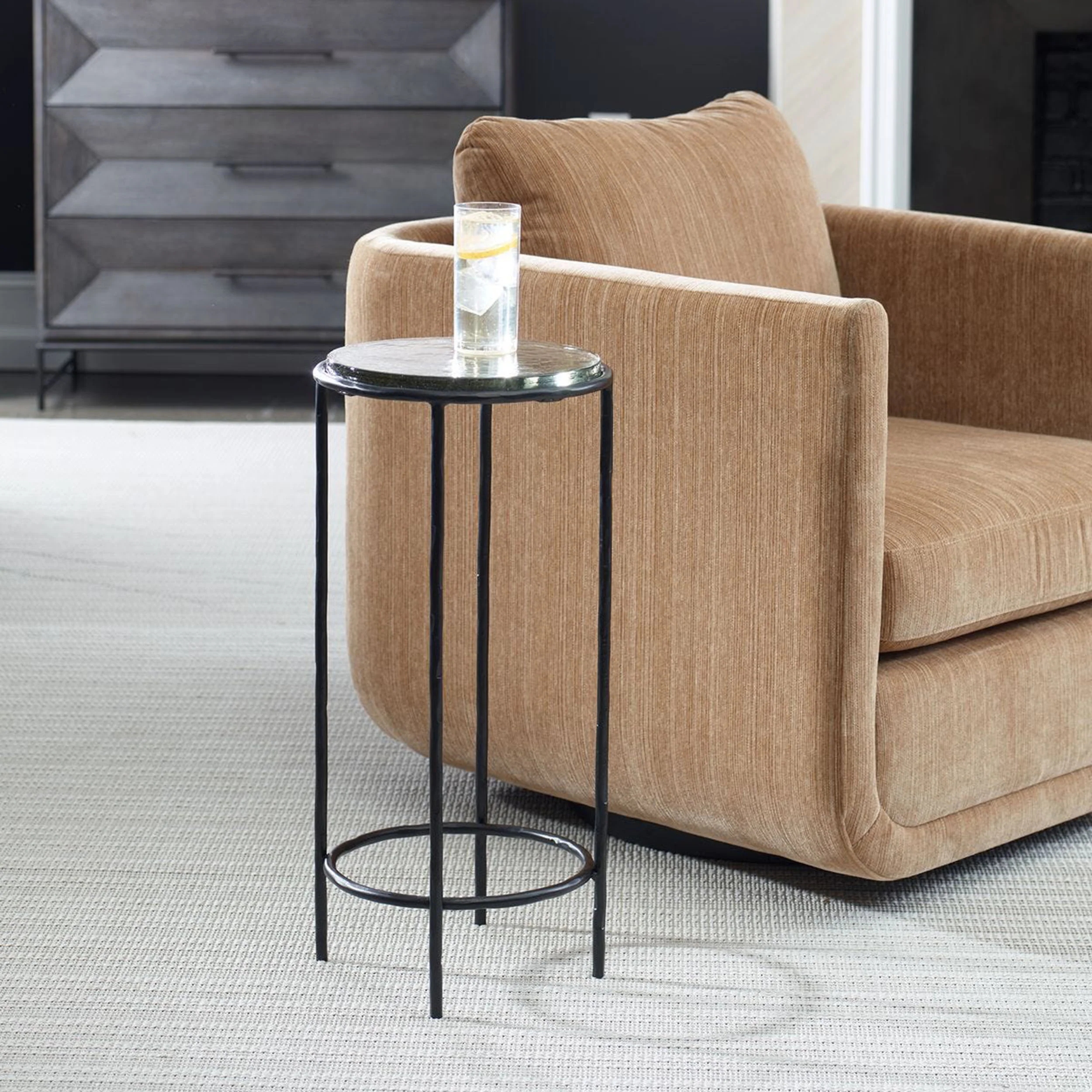 Diara Accent Table, Black - Image 4