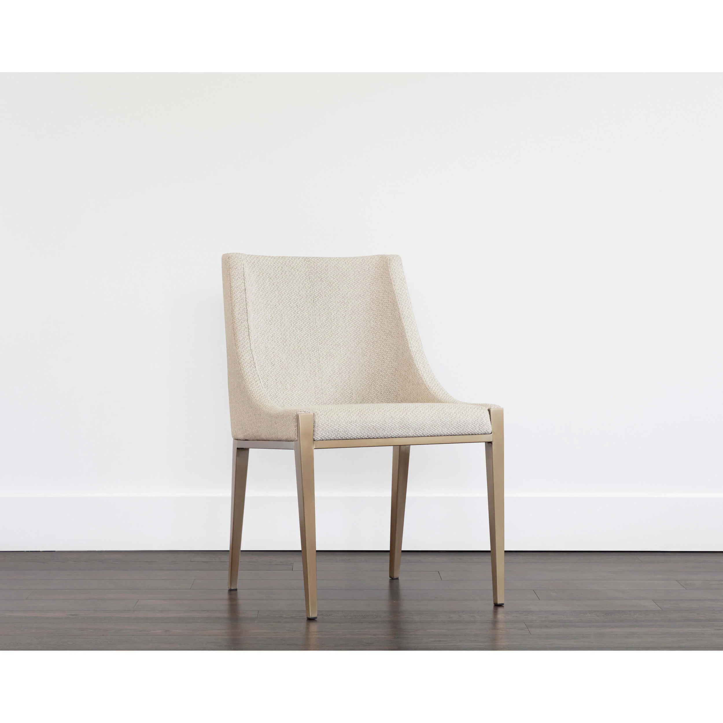Dionne Dining Chair, Monument Oatmeal, Set of 2 - Image 8