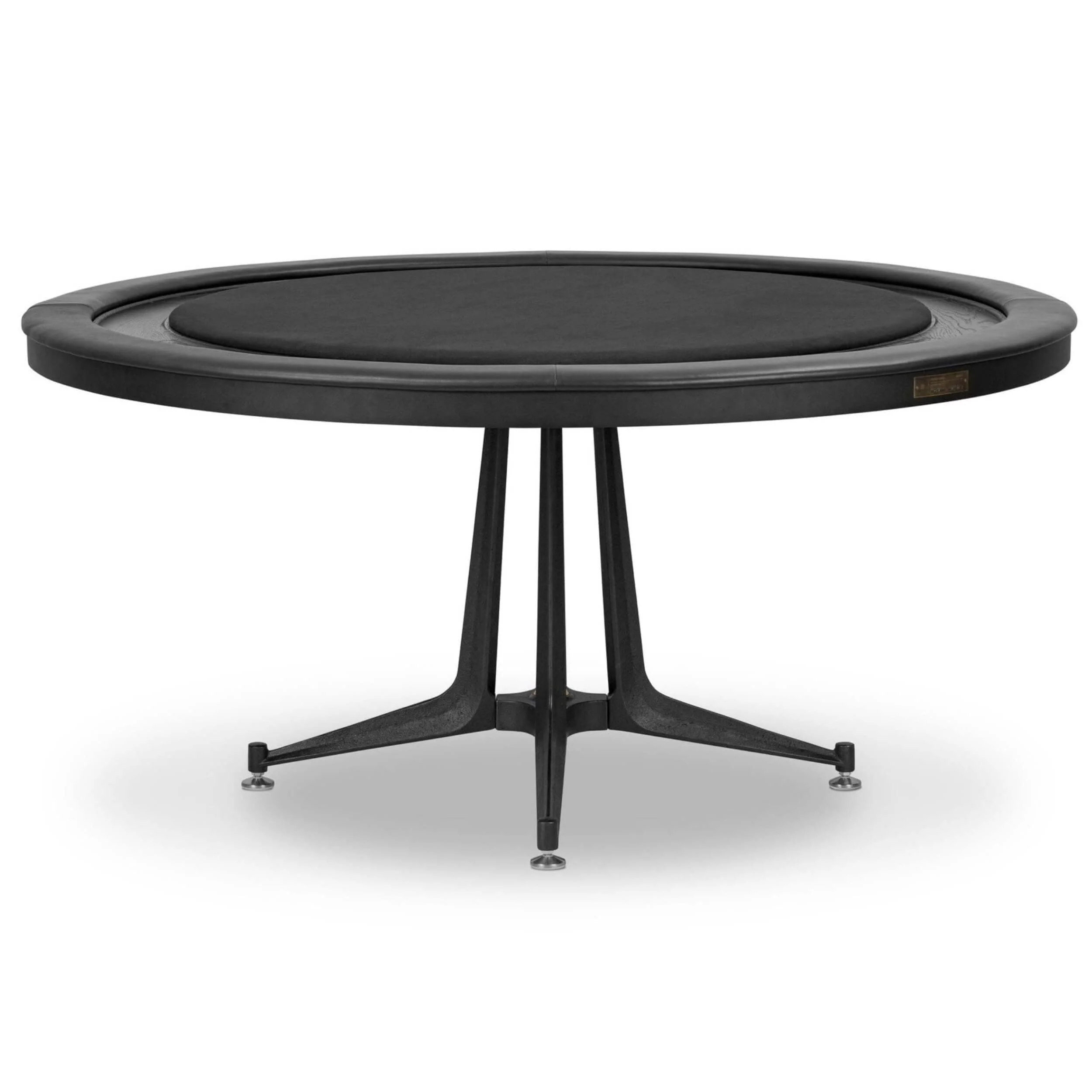 District Eight Poker Table, Black by Four Hands