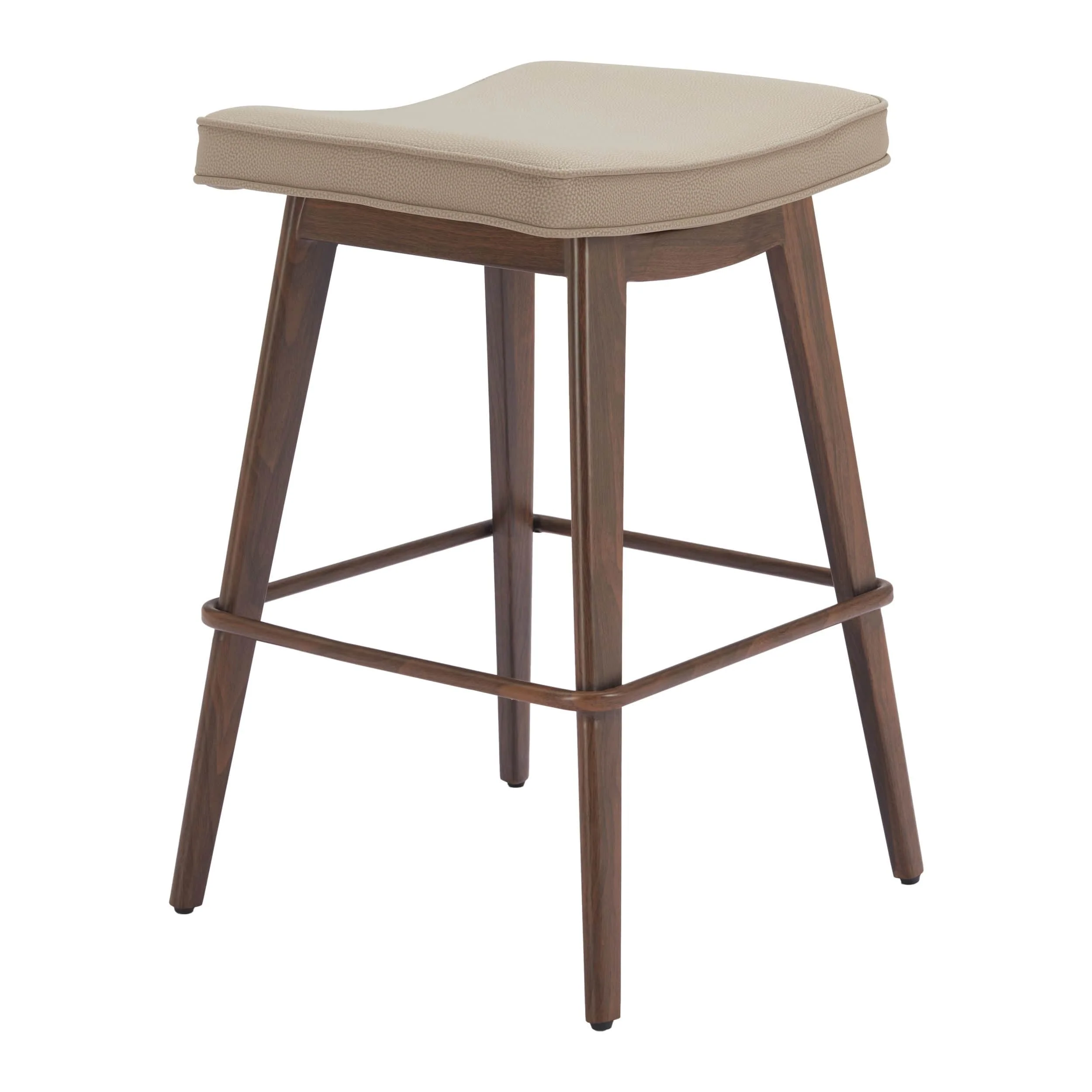 Divat Counter Stool, Beige, Set of 2 - Image 5