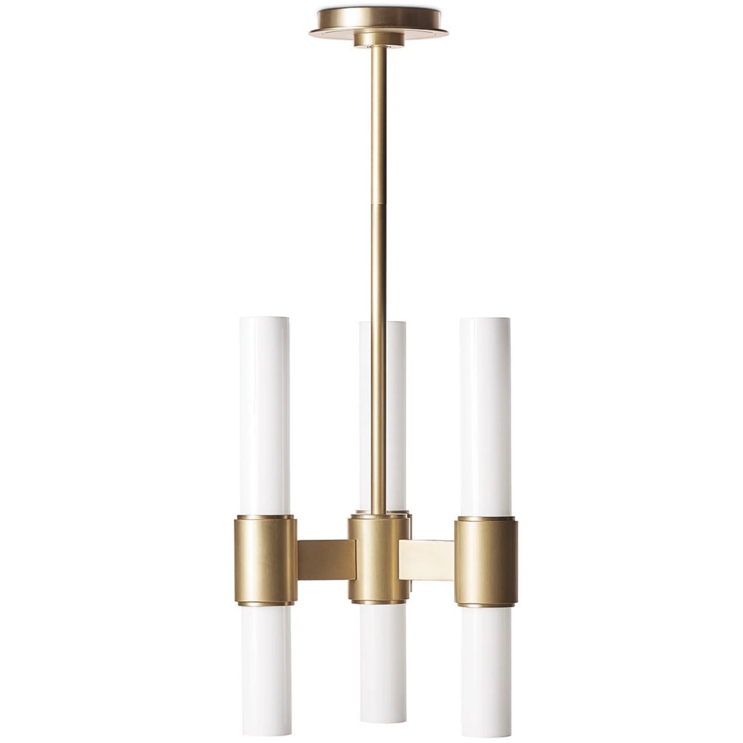 Dixon Pendant, Natural Brass