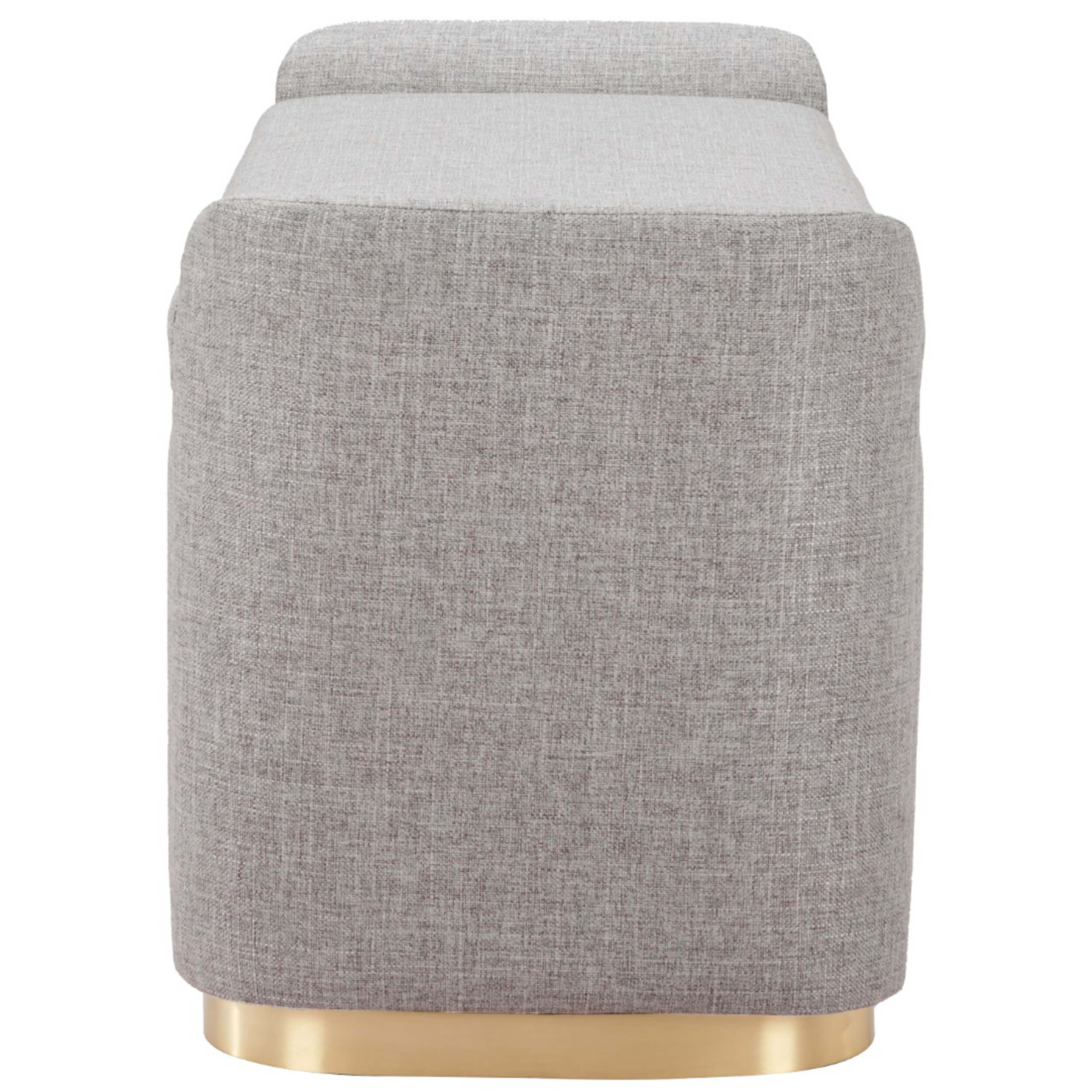 Dobo Storage Bench, Gray - Image 3
