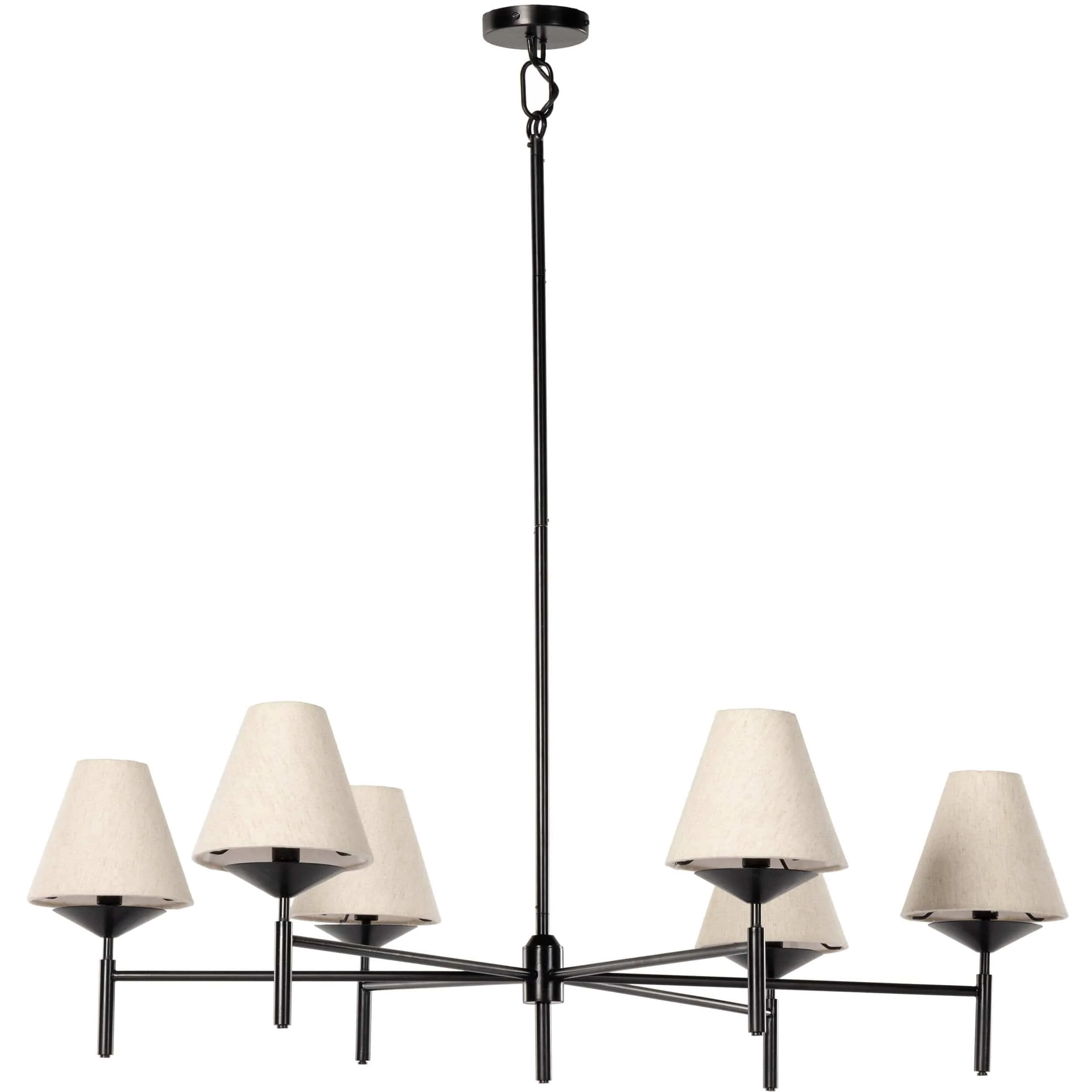 Dodie Chandelier, Jet Black by Four Hands