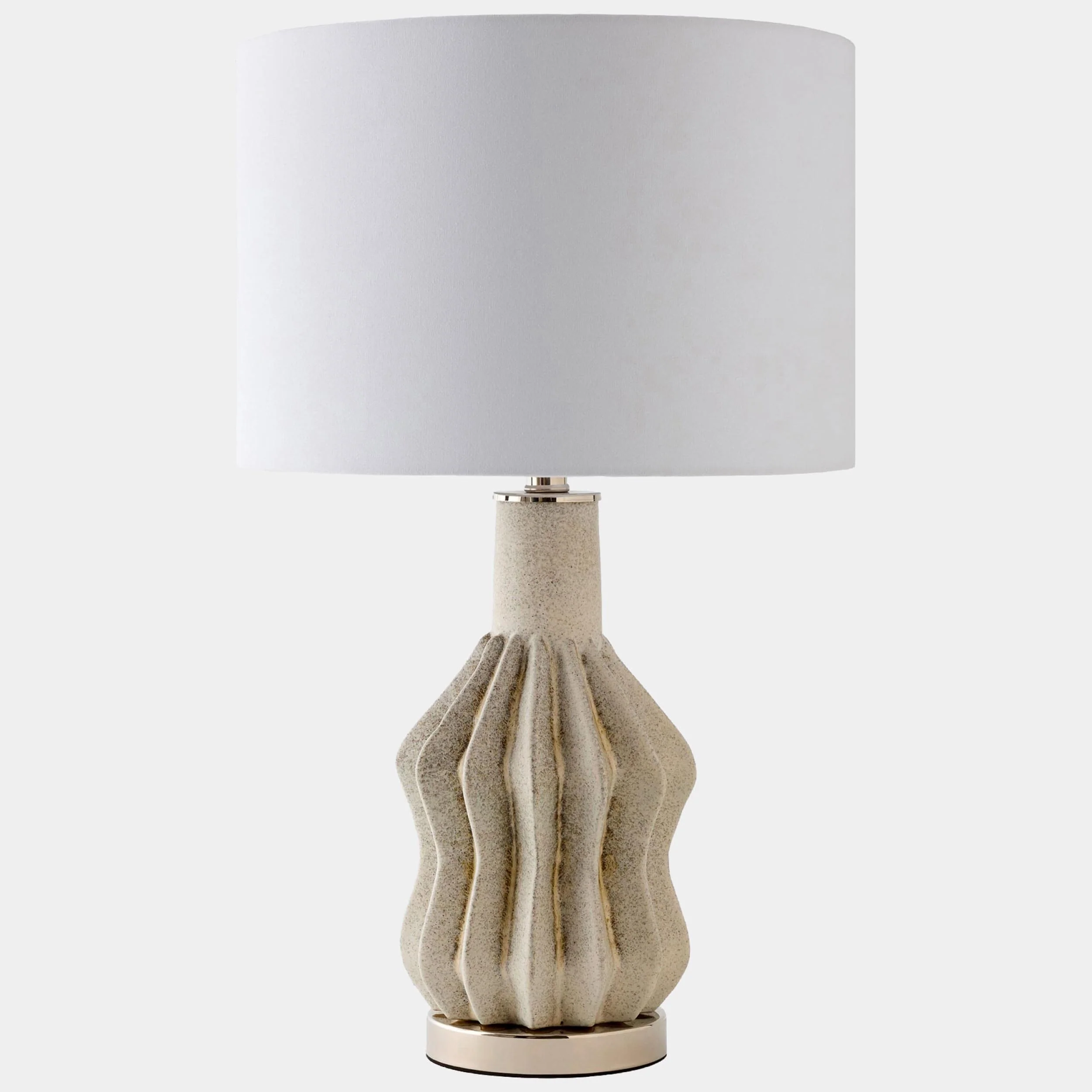 Dom Wave Lamp, Beige