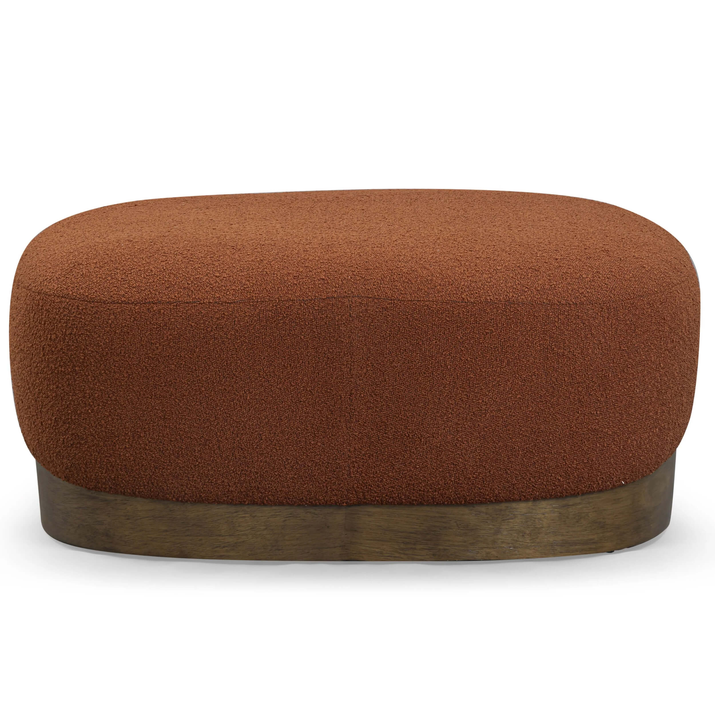 Domina Ottoman, Autumn Red - Image 3