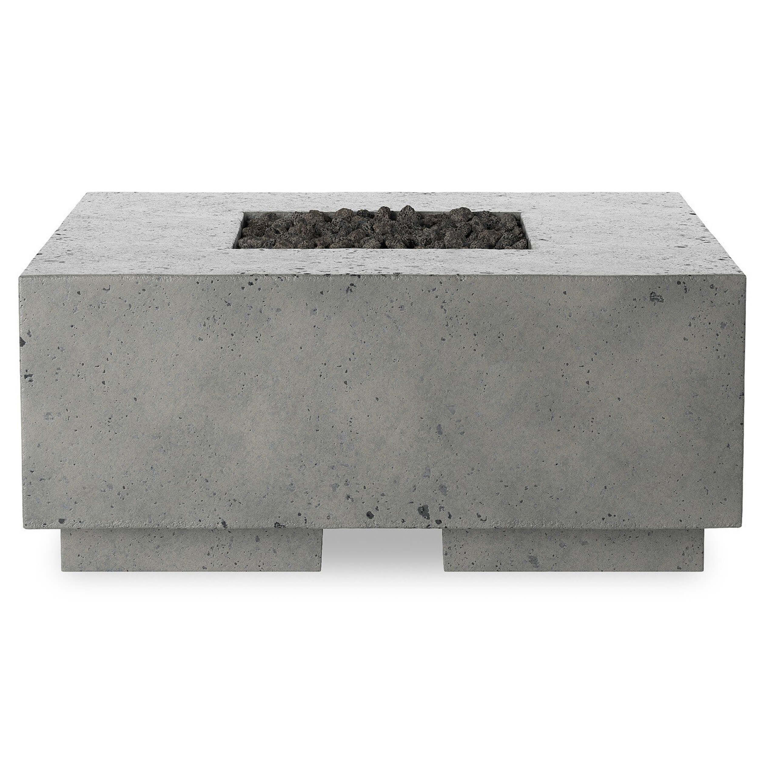 Donovan Outdoor Fire Table, Pewter by Four Hands - Image 3