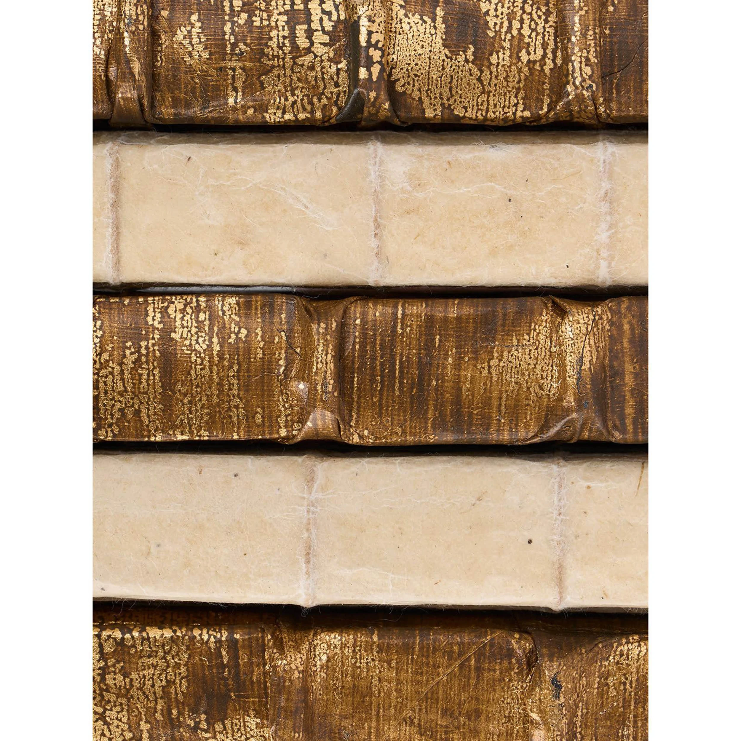 Doolin Book Stack, Gold/Natural - Image 3
