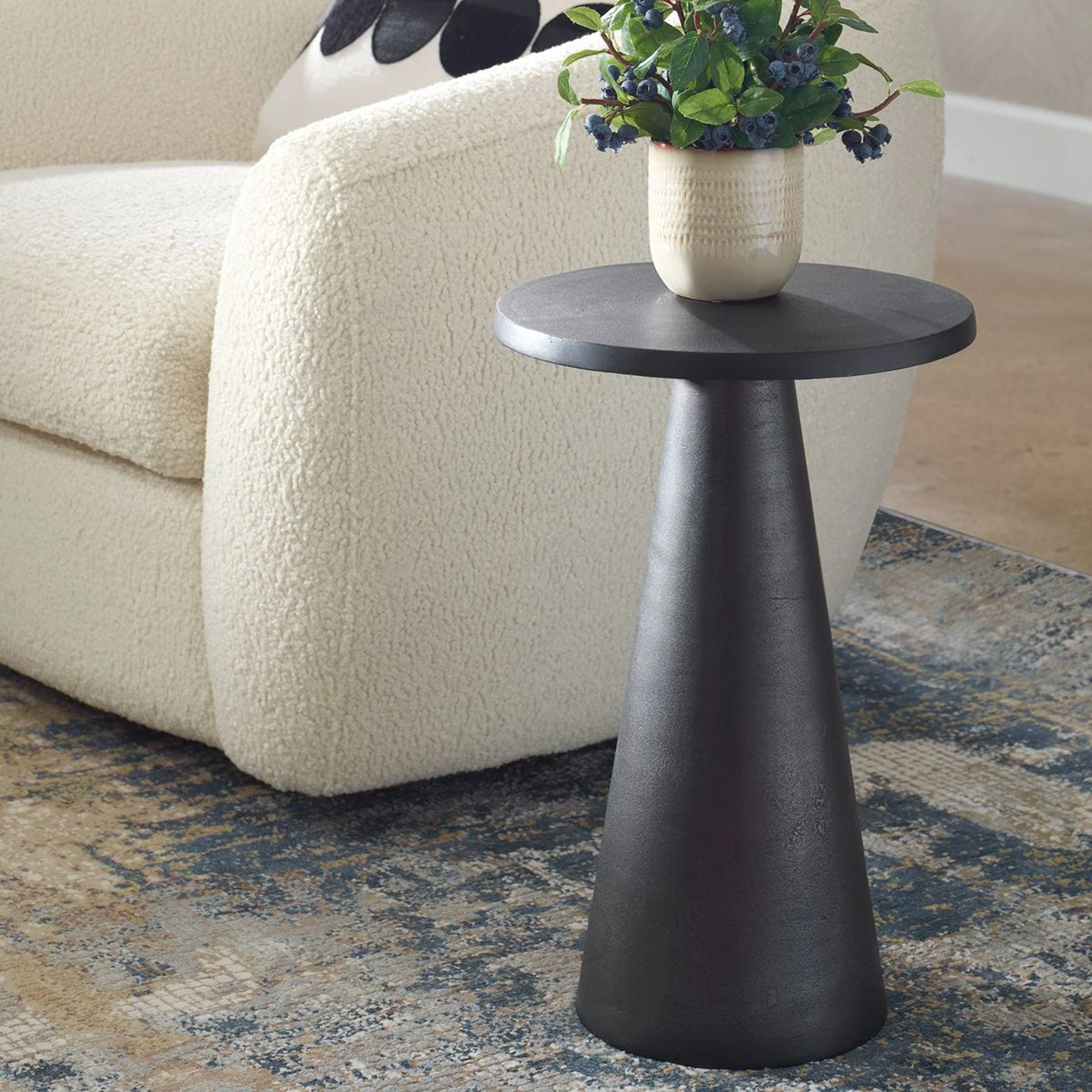 Dorian Accent Table, Dark Bronze - Image 3