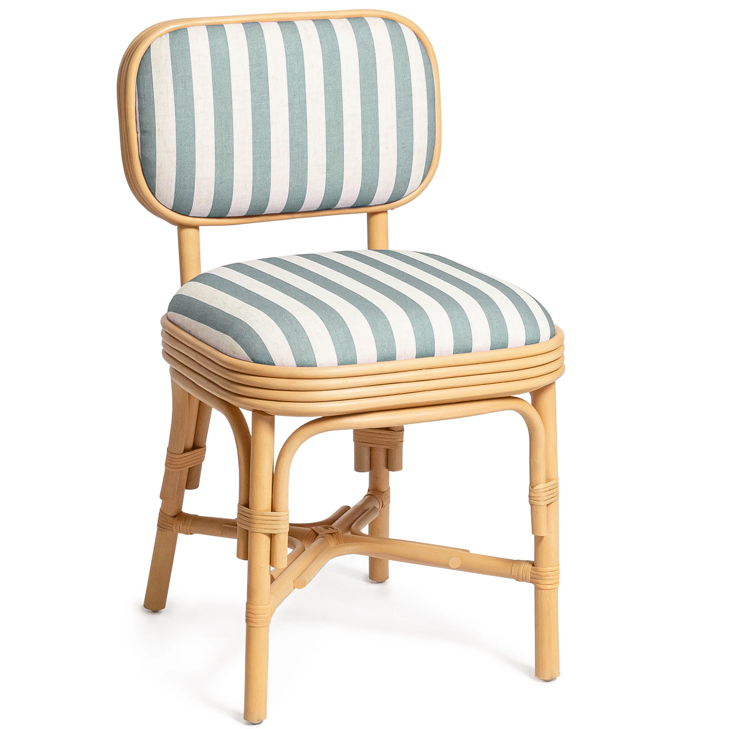 Dorine Stripe Dining Chair by TOV - Image 3