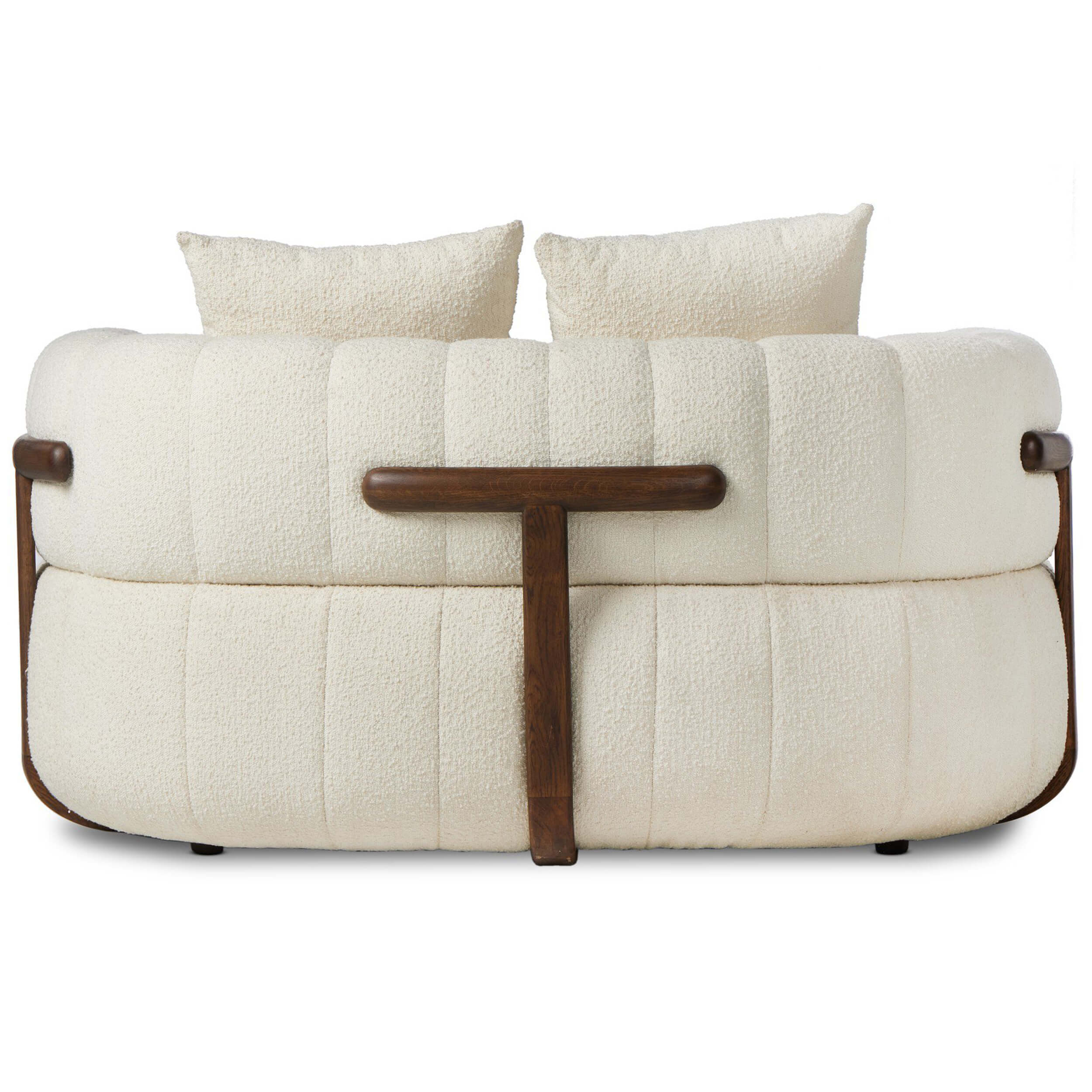 Doss Media Lounger, Altro Snow by Four Hands - Image 4