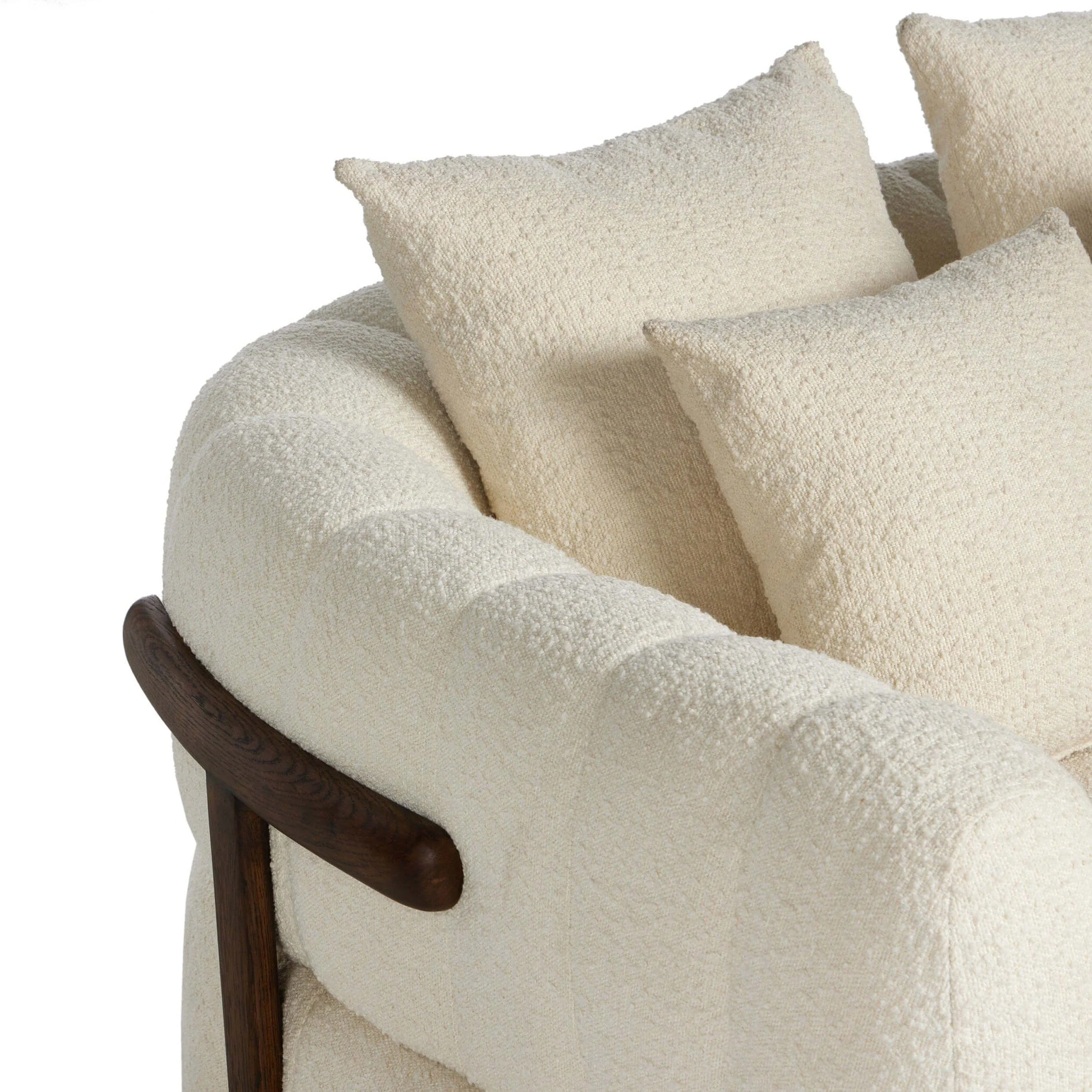 Doss Media Lounger, Altro Snow by Four Hands - Image 5