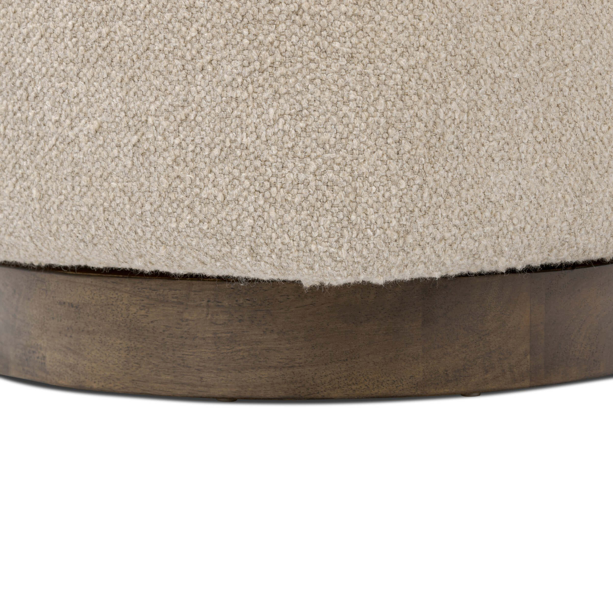 Dottie Swivel Chair, Berber Oatmeal by Four Hands - Image 5