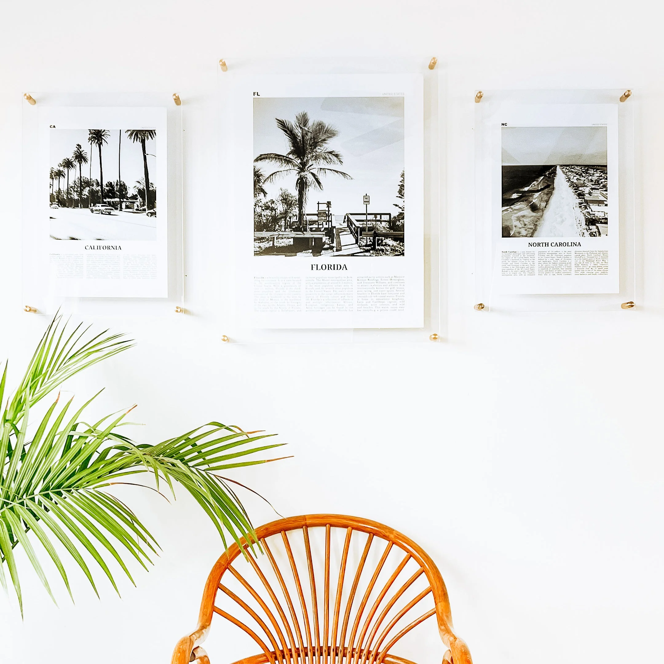 Double Panel "Triplo" Set of 3 Frames [4011D-] - Image 4