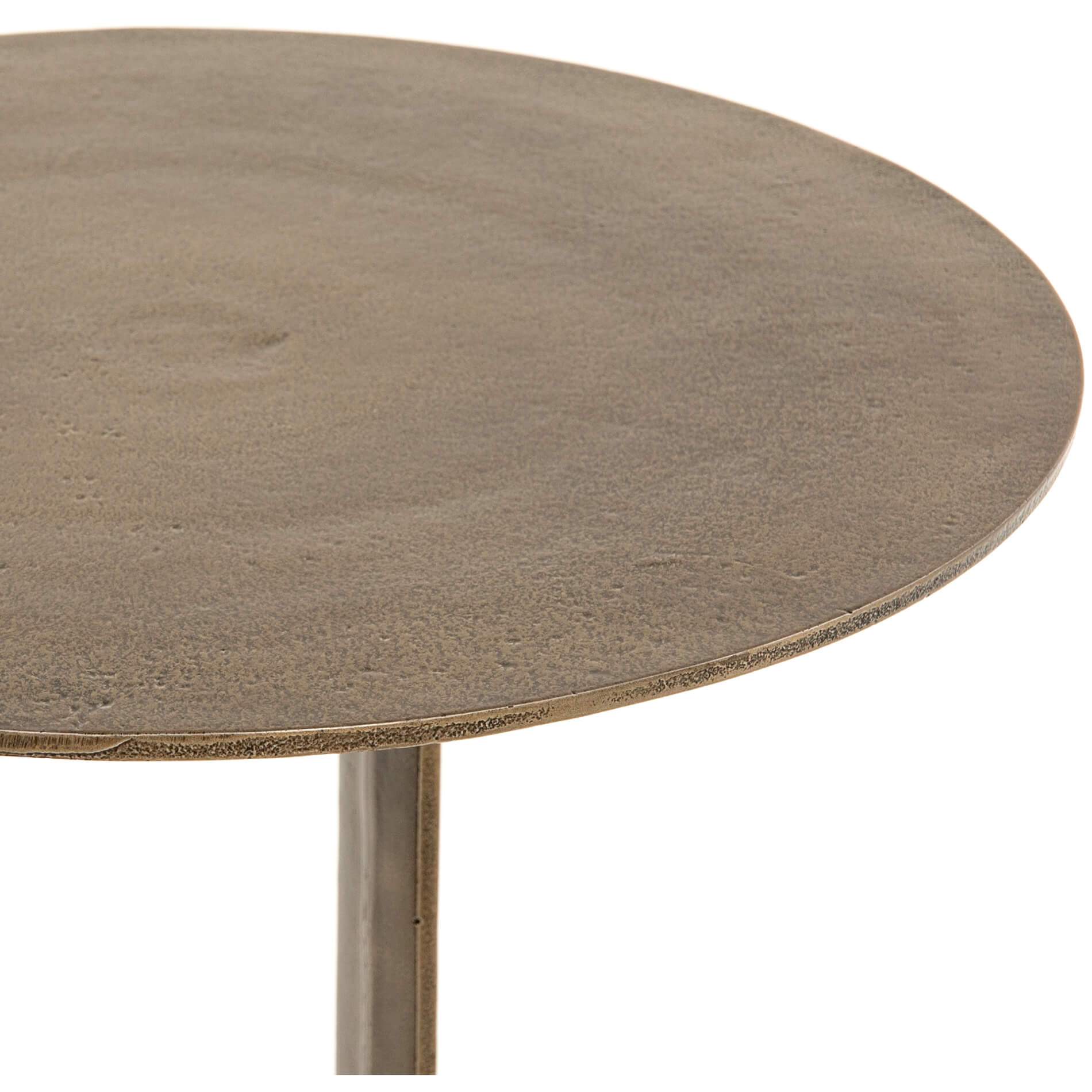 Douglas End Table, Aged Bronze by Four Hands - Image 6