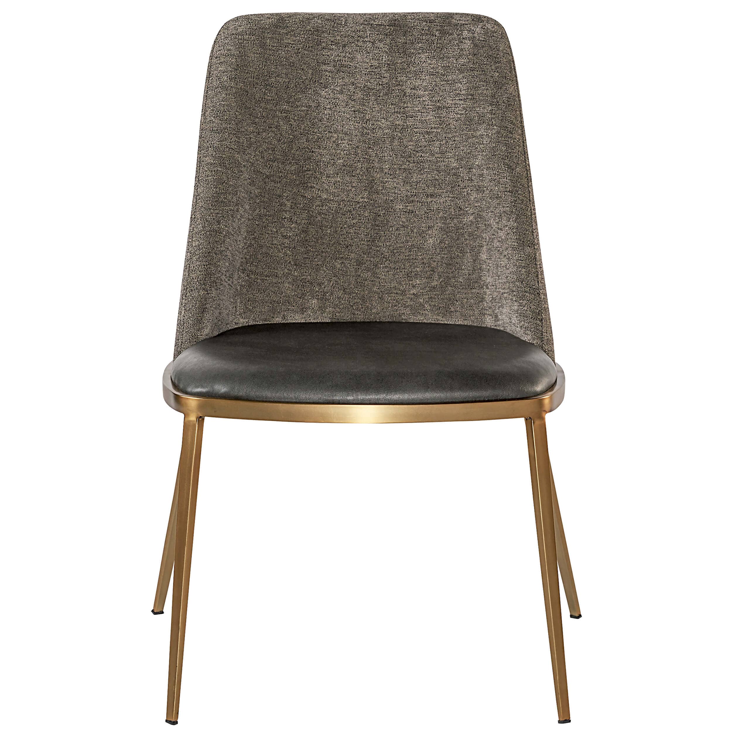 Dover Dining Chair, Bravo Portabella/Sparrow Grey, Set of 2 - Image 2