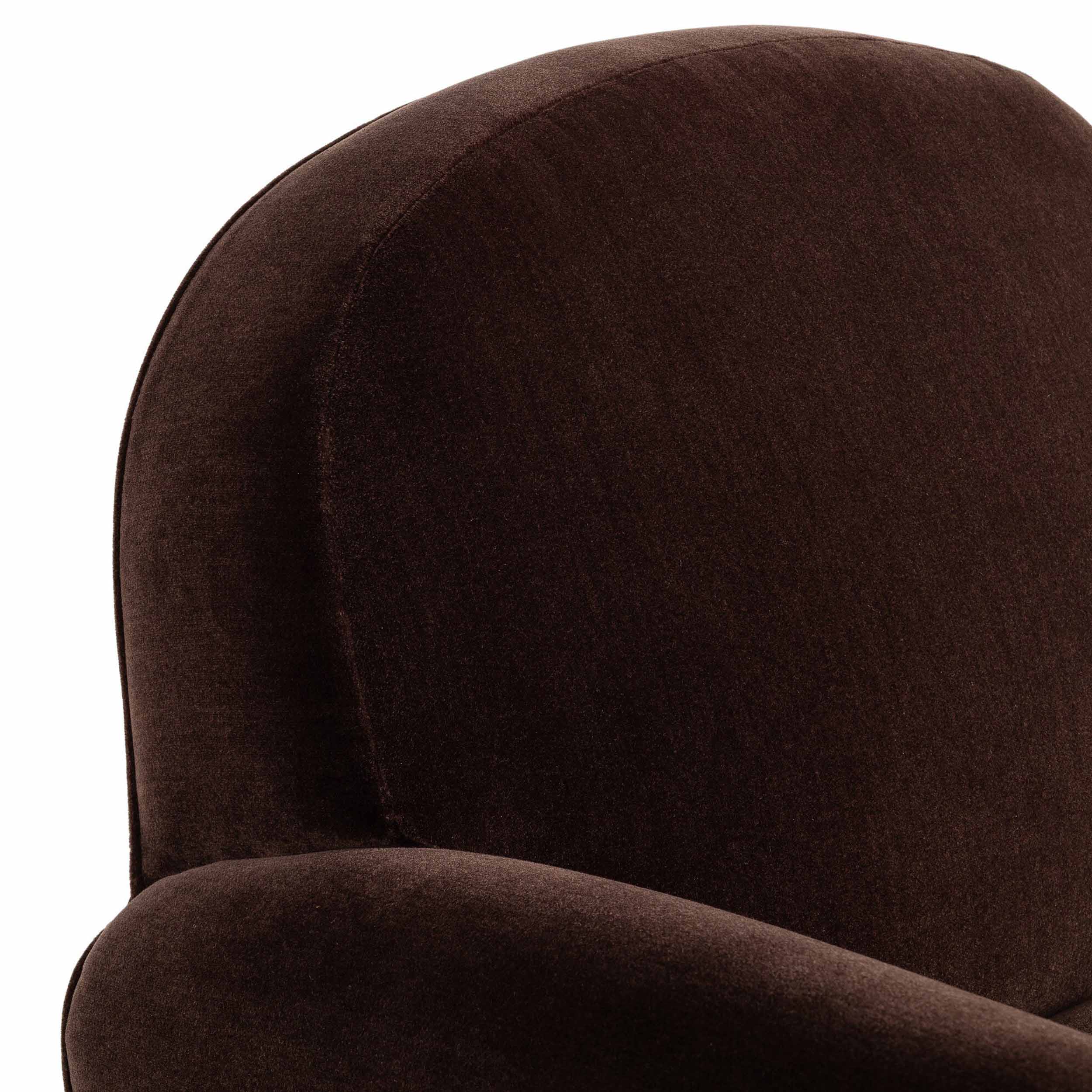 Draper Chair, Monte Chocolate by Four Hands - Image 7