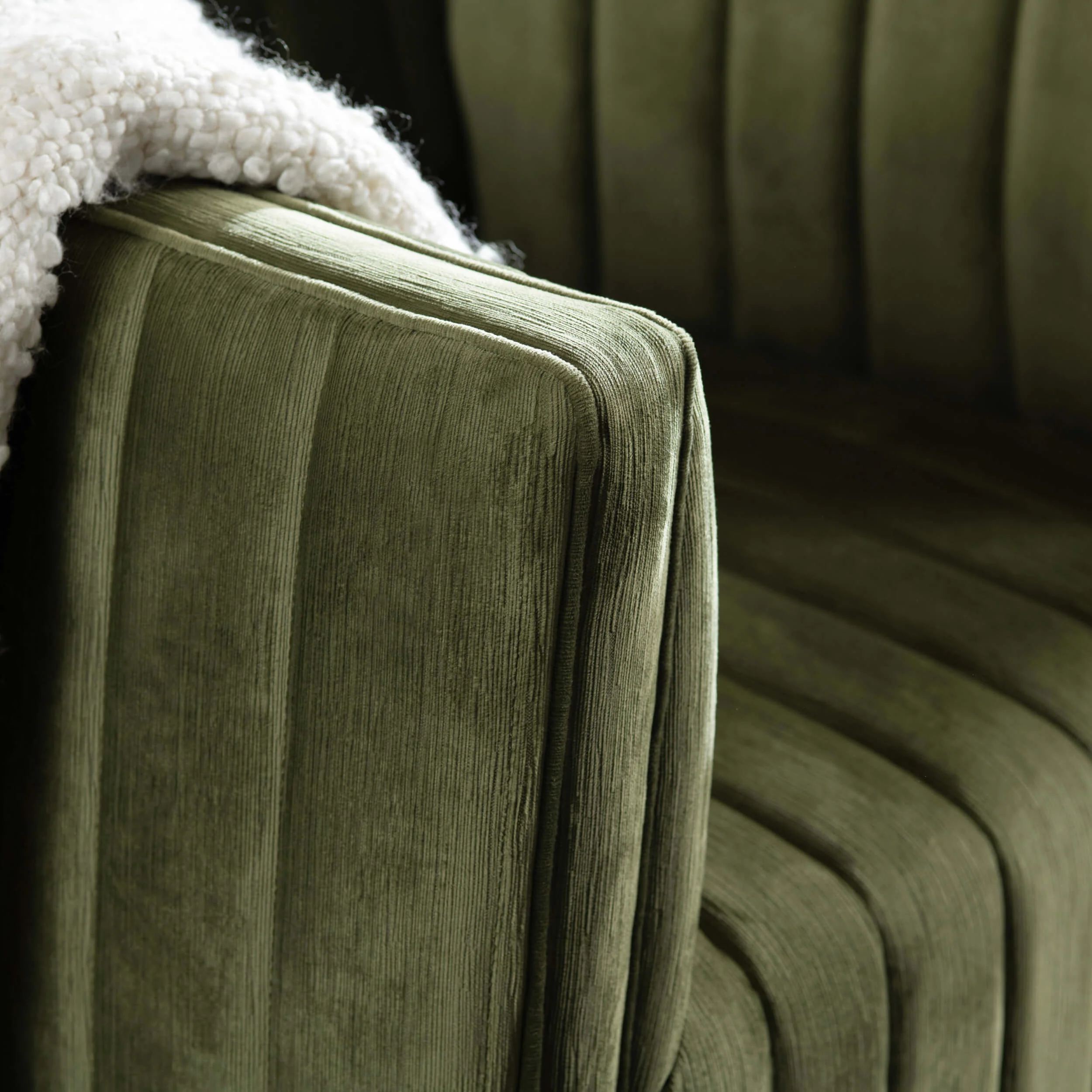 Draper Swivel Chair, Green - Image 5